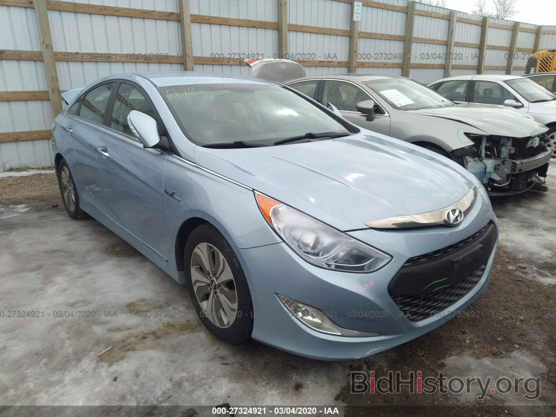 Photo KMHEC4A48DA089950 - HYUNDAI SONATA HYBRID 2013