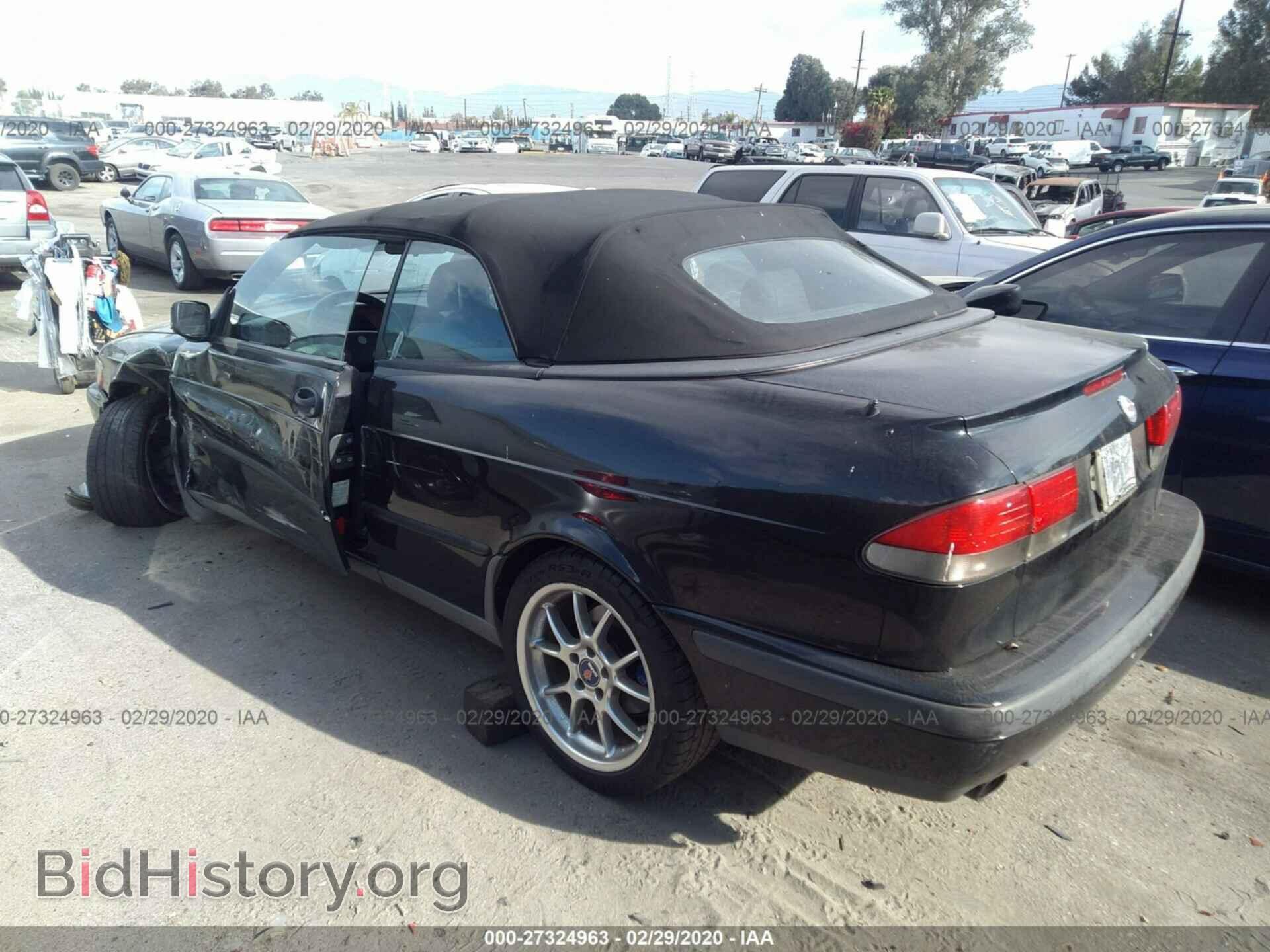 1999 SAAB 9-3 - VIN: YS3DF75P5X7050207 - Фото 3