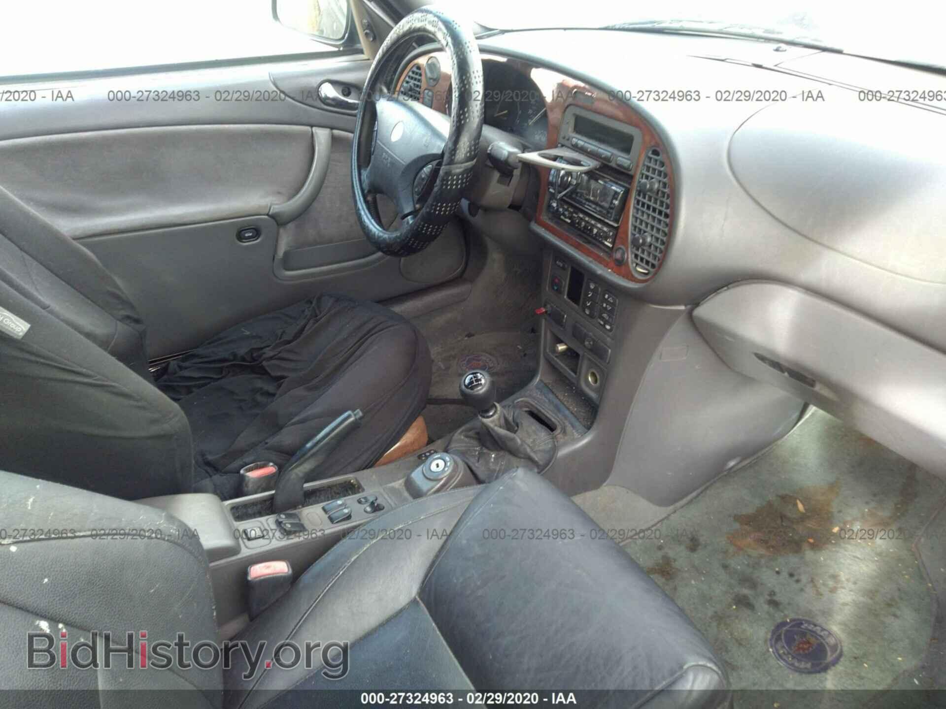 1999 SAAB 9-3 - VIN: YS3DF75P5X7050207 - Фото 5
