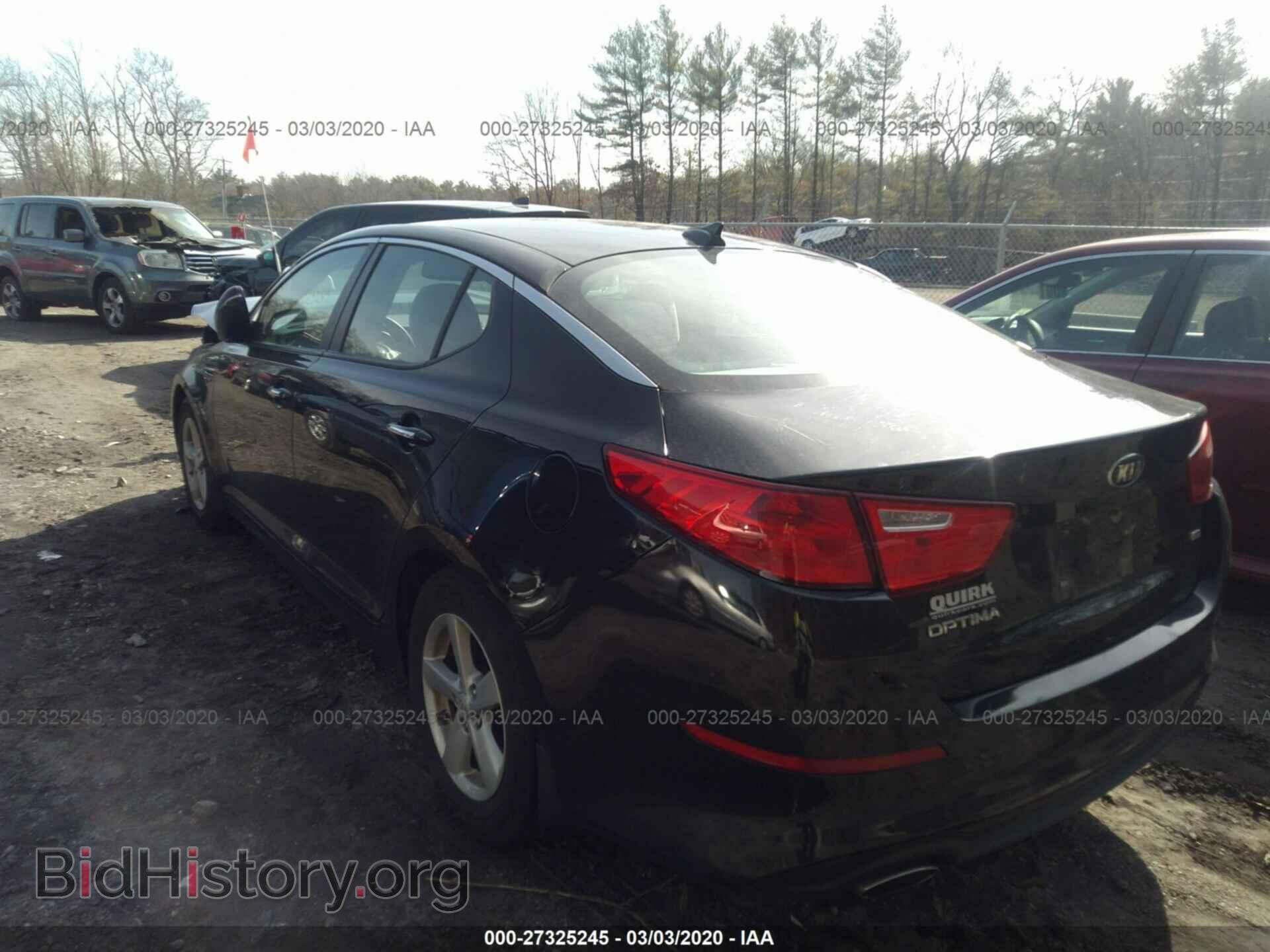 2014 KIA OPTIMA - VIN: 5XXGM4A76EG278381 - Фото 3