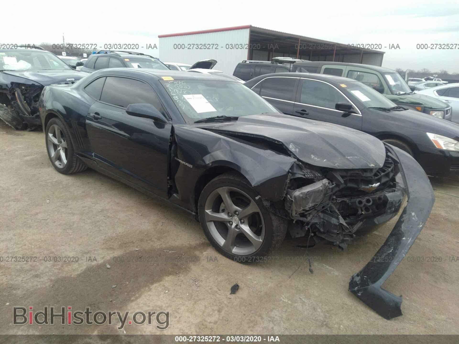 Фотография 2G1FB1E38D9147765 - CHEVROLET CAMARO 2013