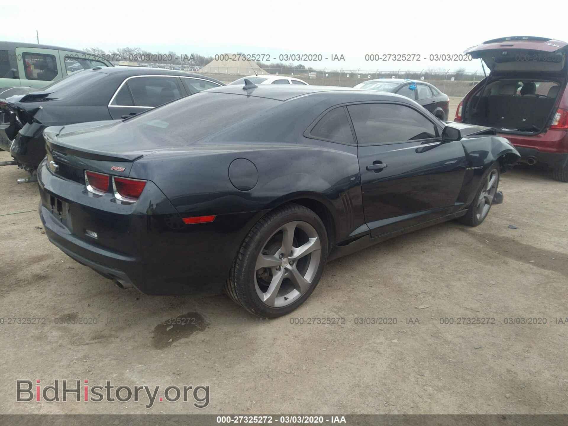2013 CHEVROLET CAMARO - VIN: 2G1FB1E38D9147765 - Фото 4