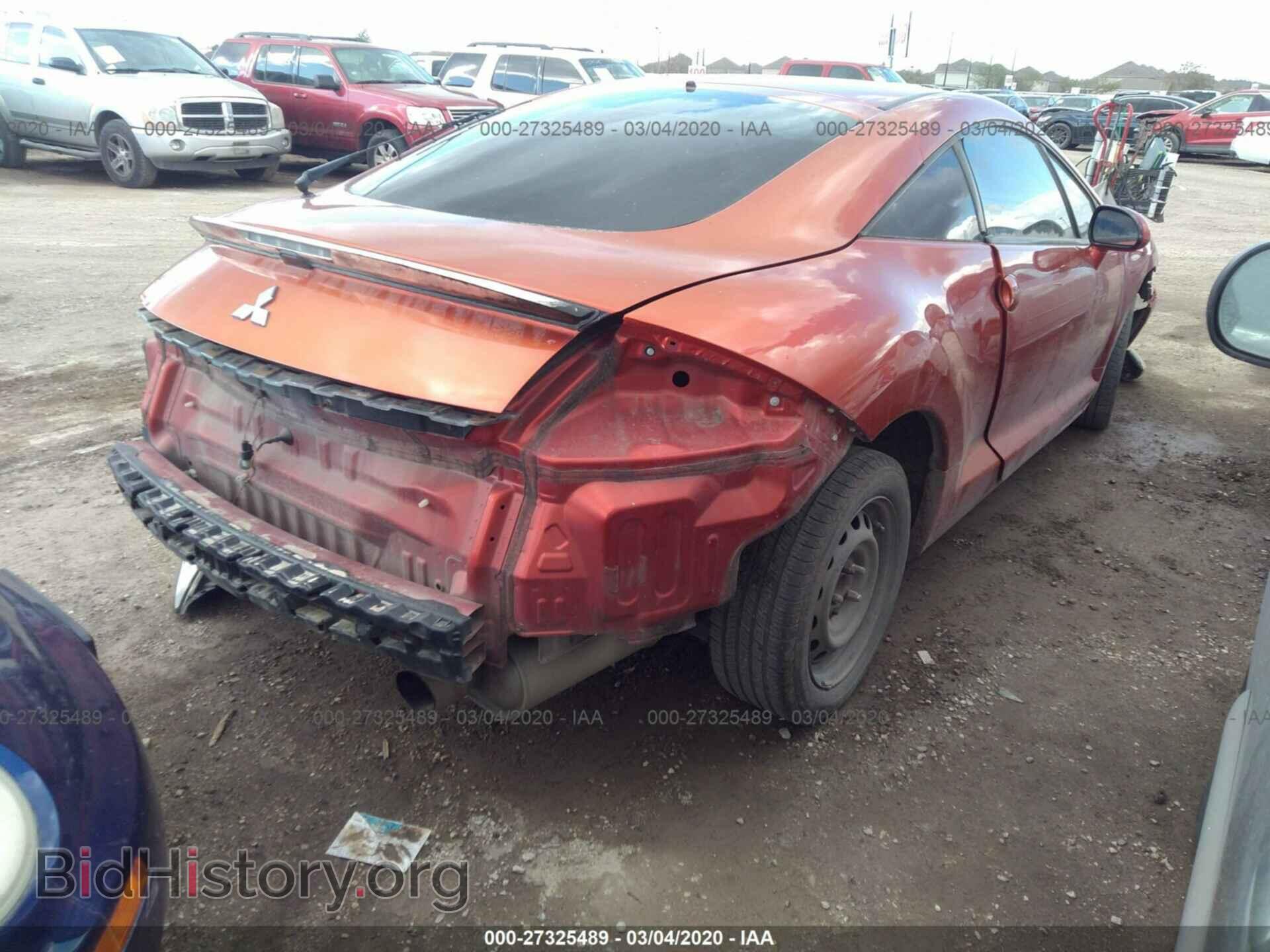 2007 MITSUBISHI ECLIPSE - VIN: 4A3AK24F27E030068 - Photo 4