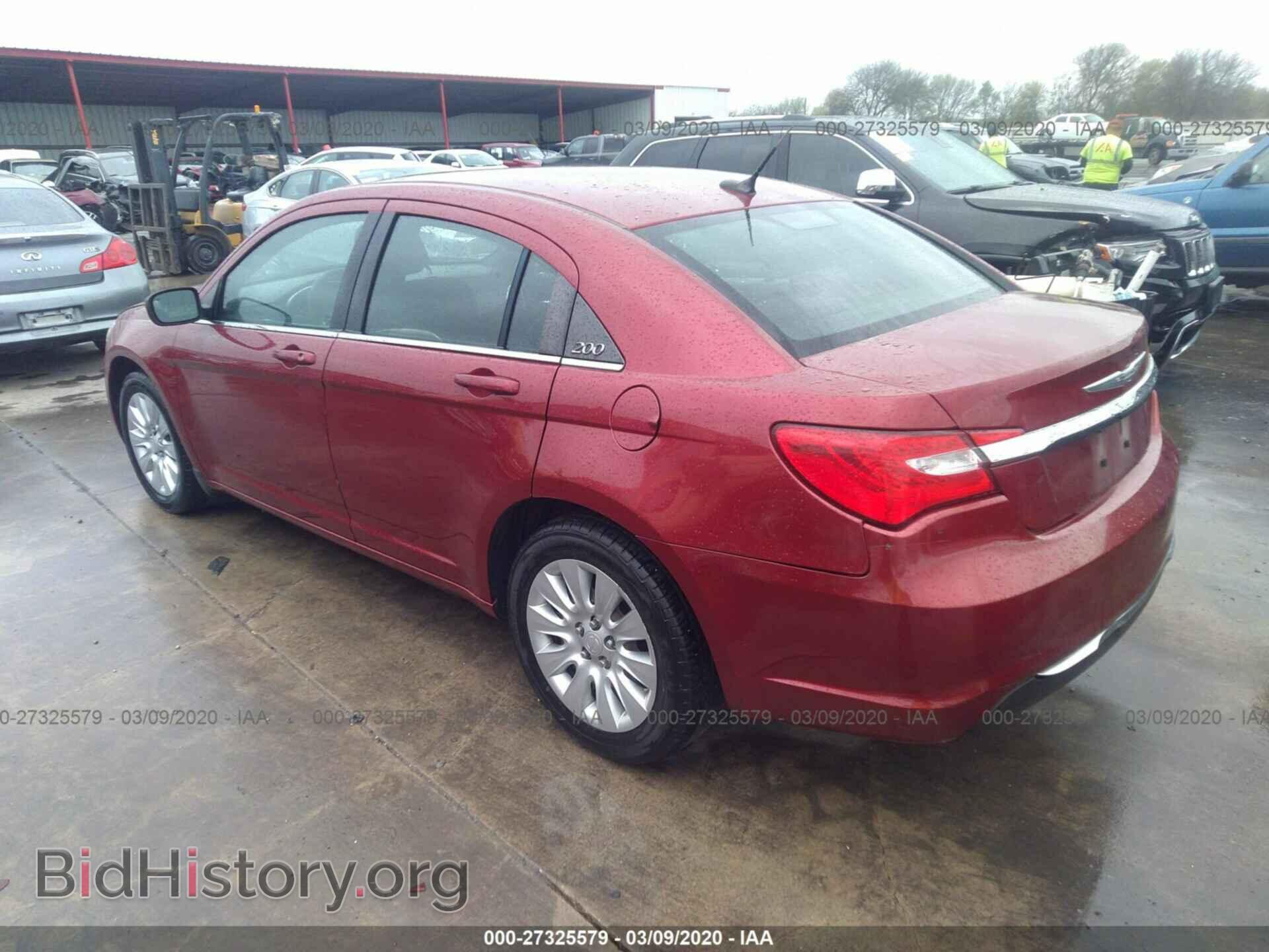 2013 CHRYSLER 200 - VIN: 1C3CCBAB6DN622566 - Фото 3