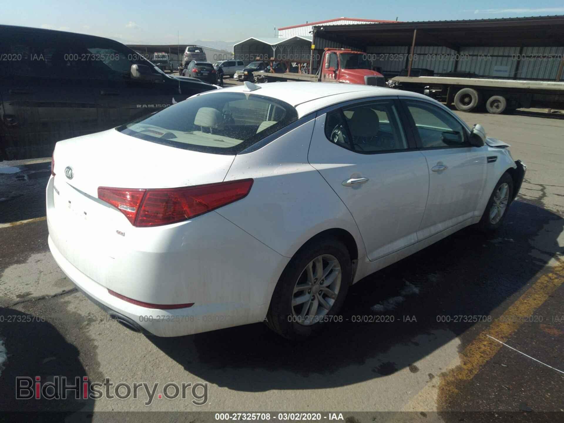 2013 KIA OPTIMA - VIN: KNAGM4A78D5337950 - Фото 4