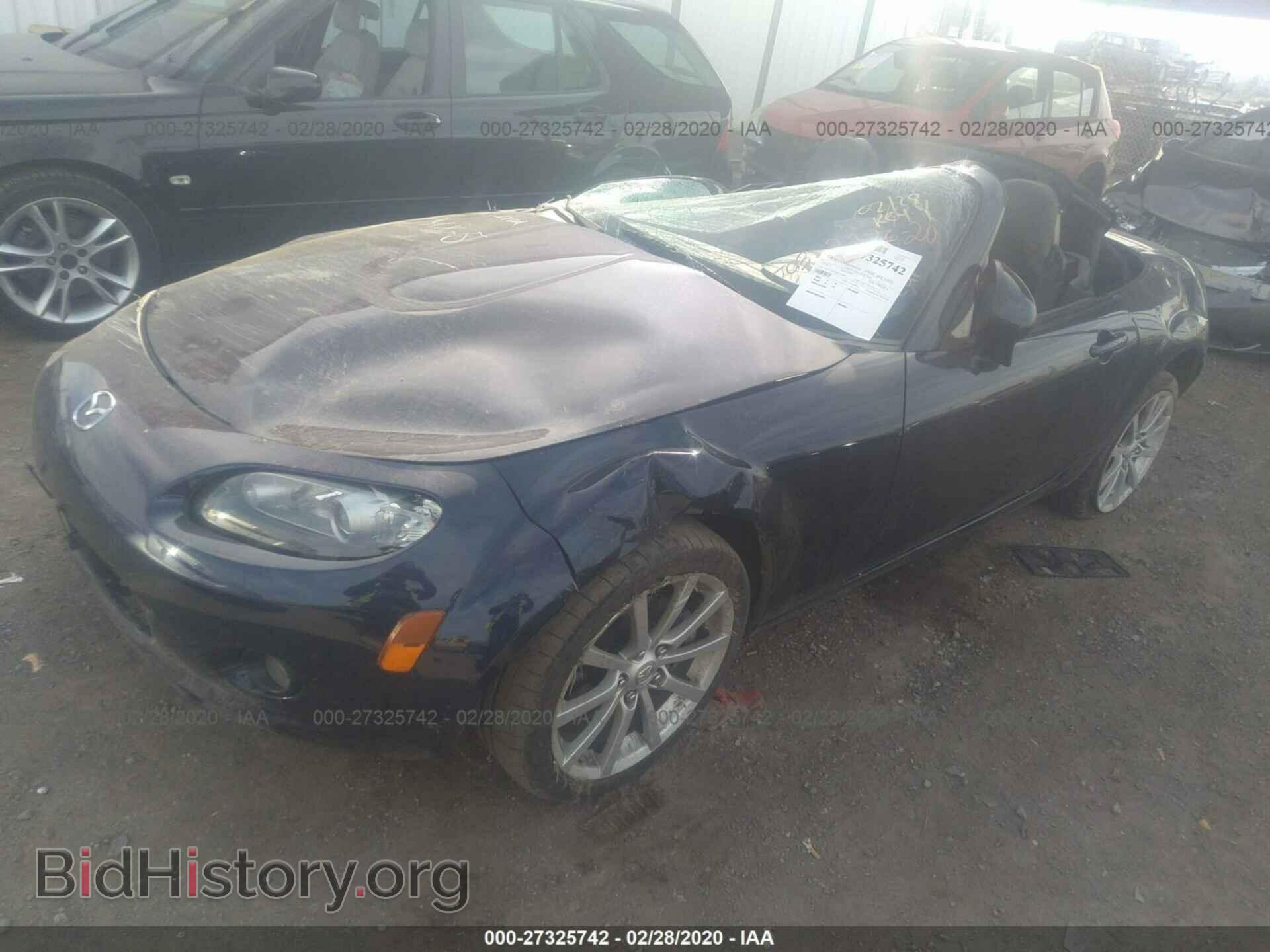2008 MAZDA MX-5 MIATA - VIN: JM1NC25F480142496 - Фото 2