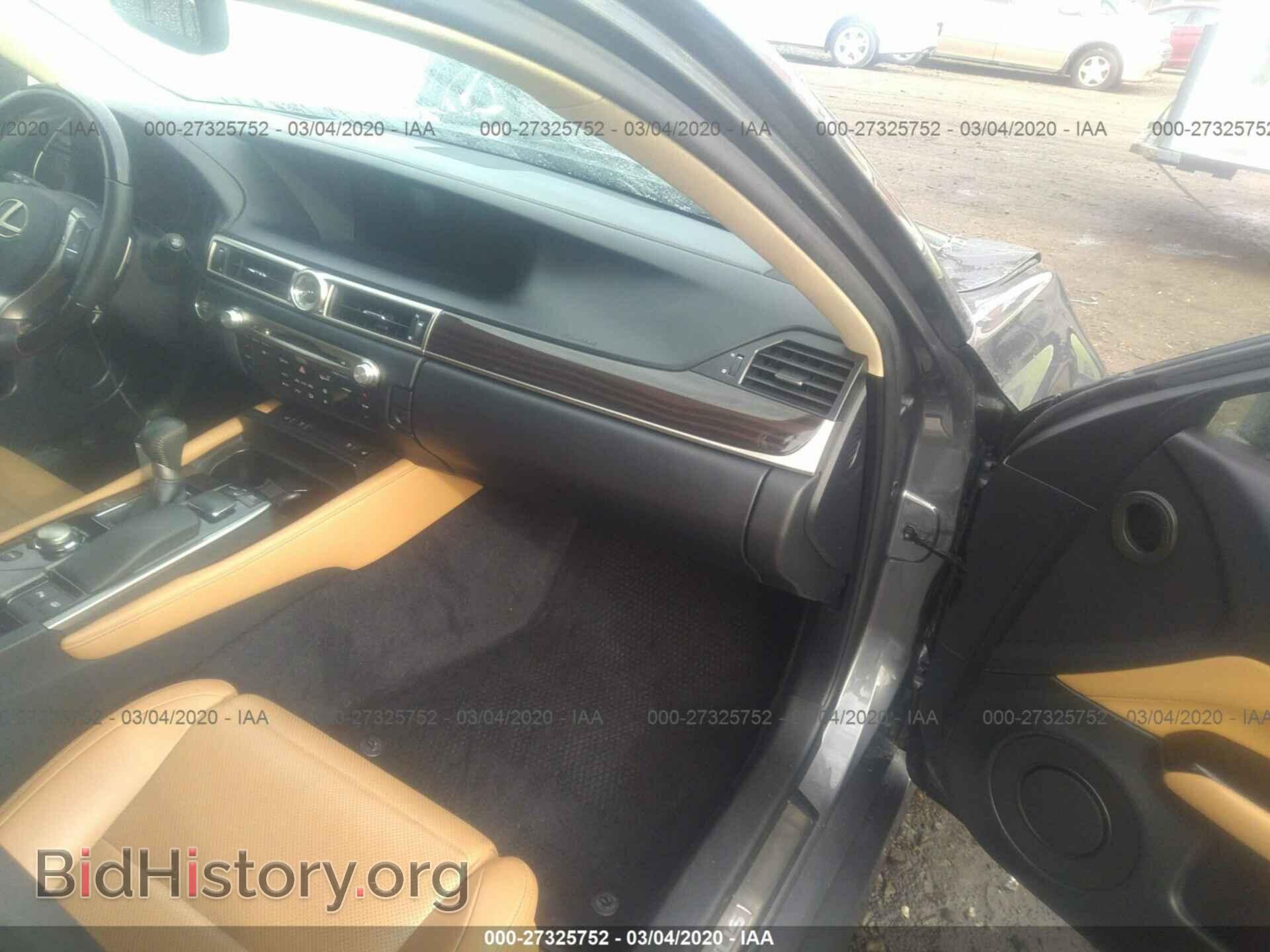 2013 LEXUS GS - VIN: JTHBE1BL7D5010300 - Фото 5