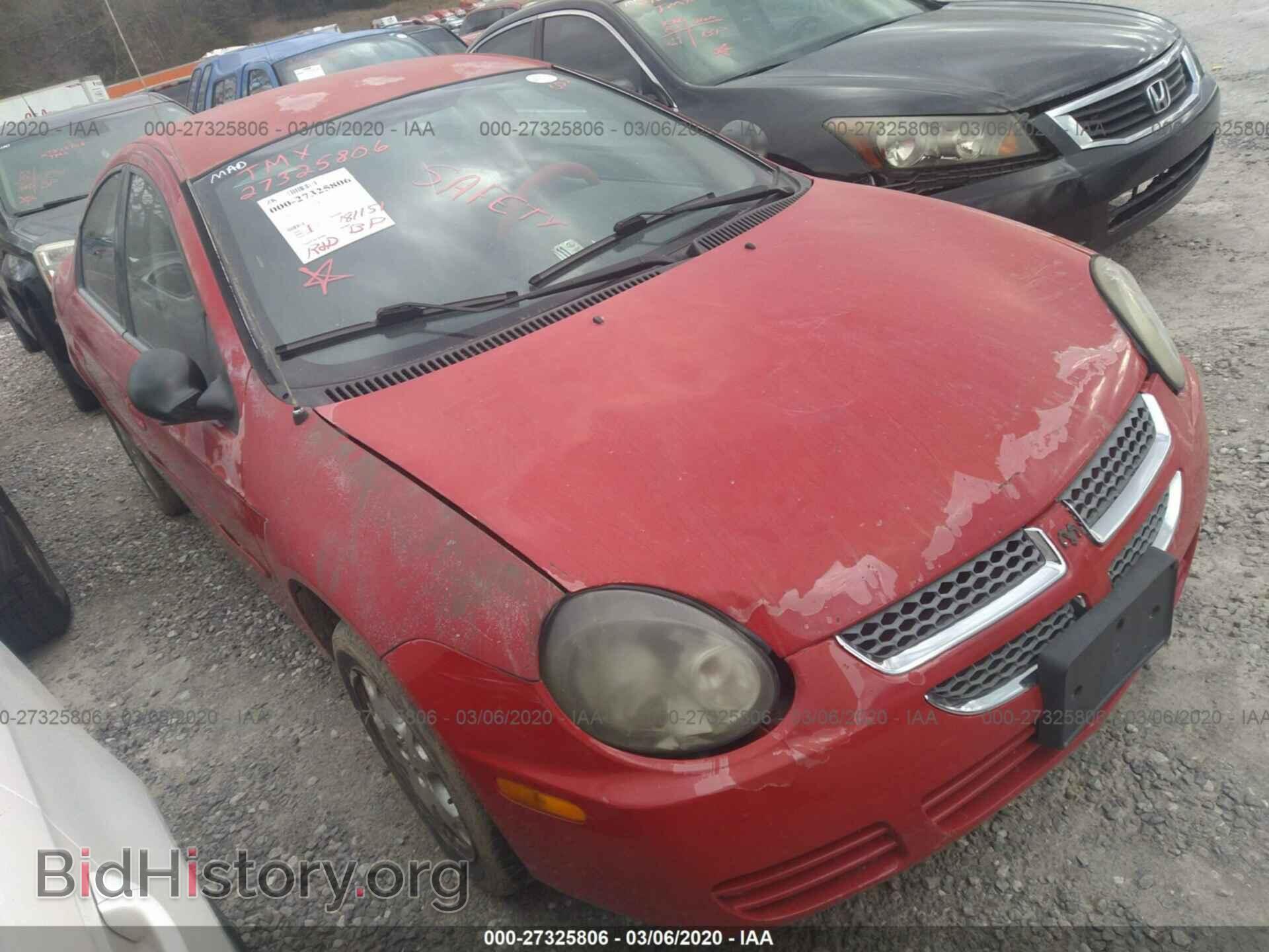 Photo 1B3ES56C23D188226 - DODGE NEON 2003