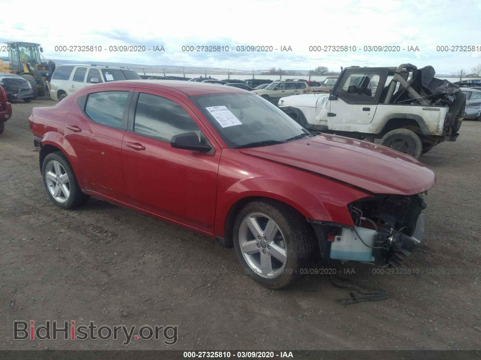 Фотография 1C3CDZAB1DN551394 - DODGE AVENGER 2013