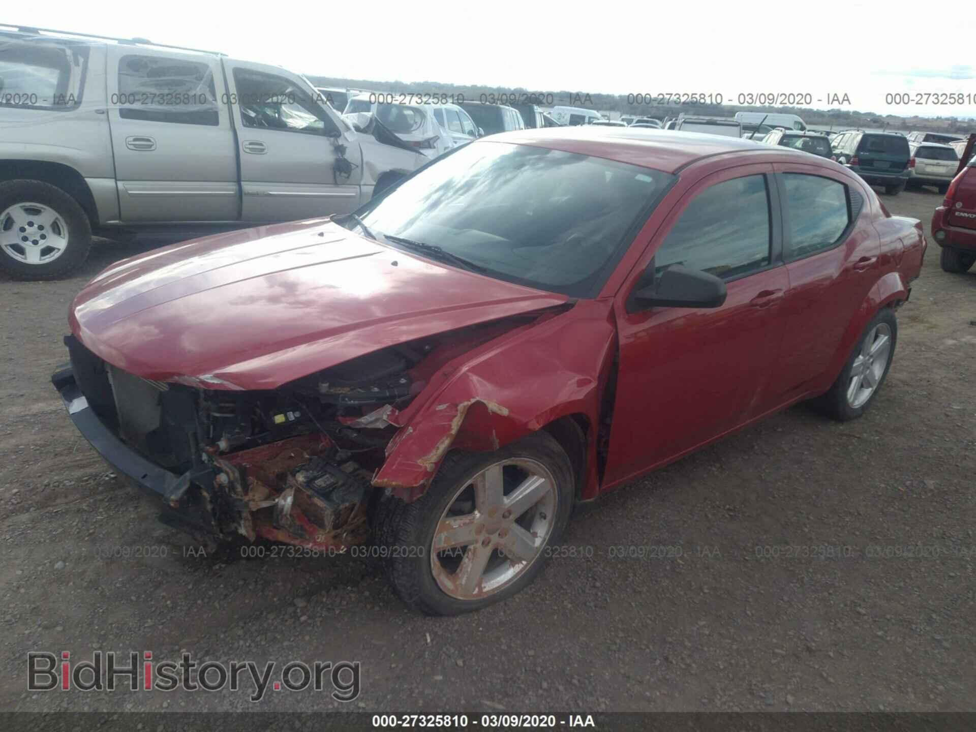 2013 DODGE AVENGER - VIN: 1C3CDZAB1DN551394 - Фото 2