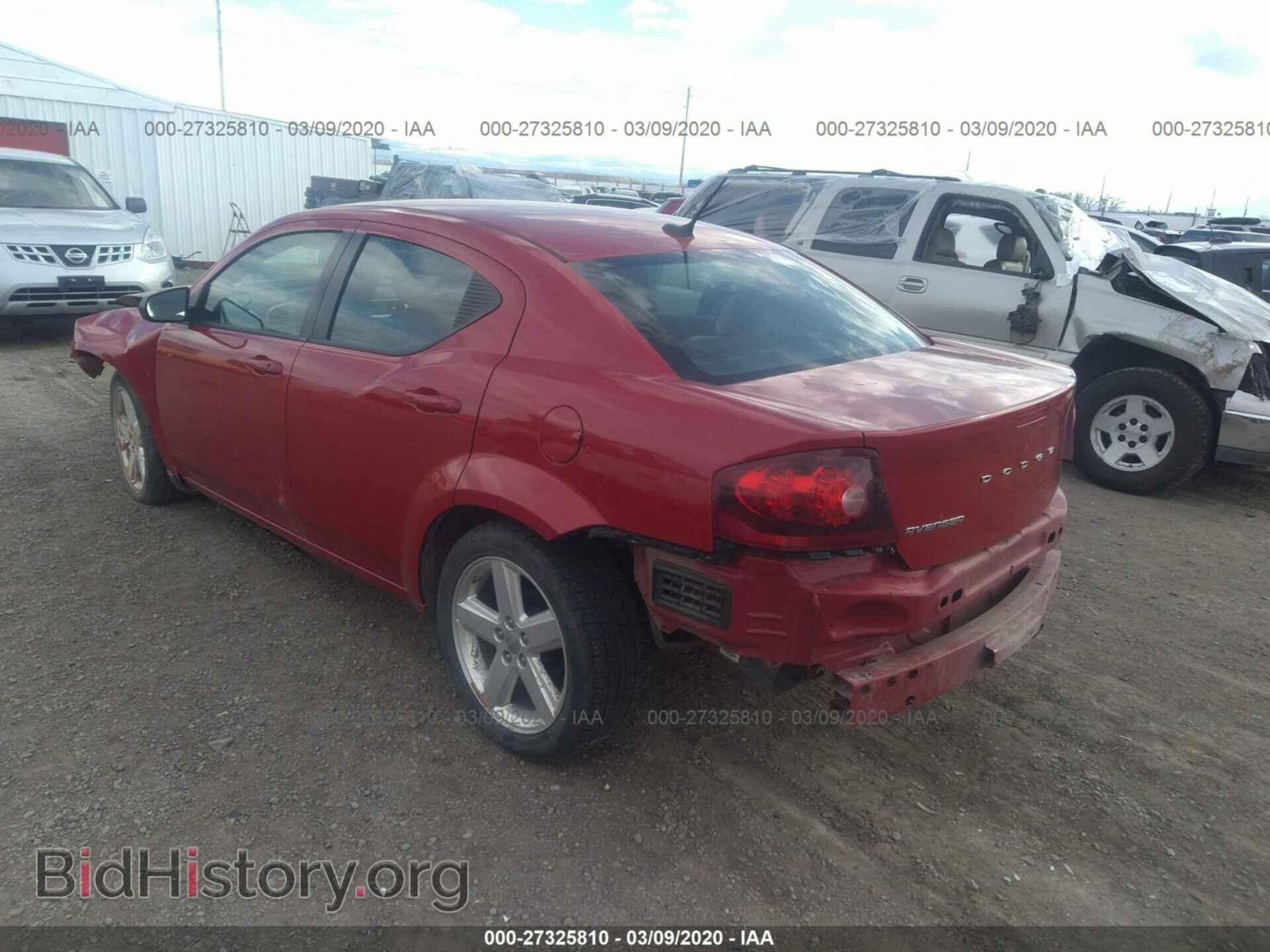 2013 DODGE AVENGER - VIN: 1C3CDZAB1DN551394 - Фото 3
