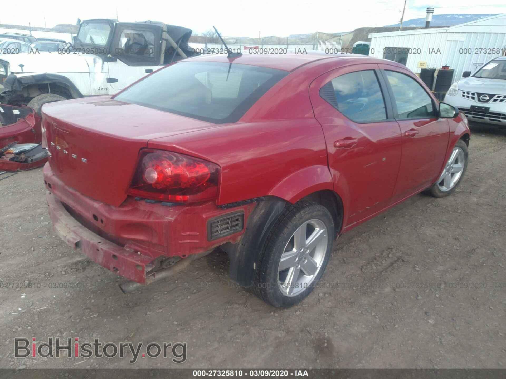 2013 DODGE AVENGER - VIN: 1C3CDZAB1DN551394 - Фото 4