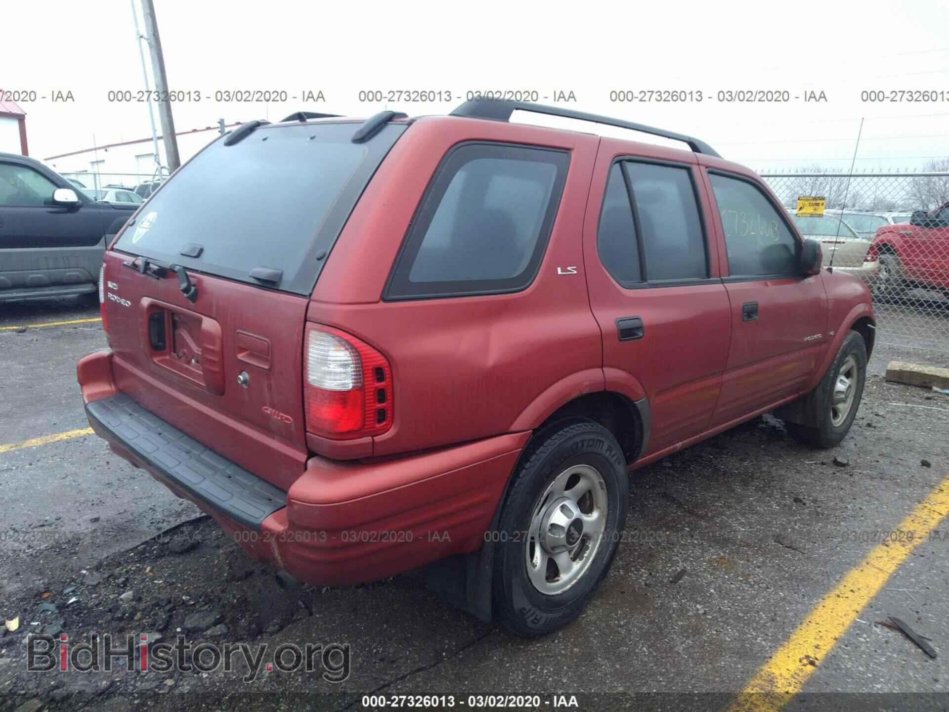 2000 ISUZU RODEO - VIN: 4S2DM58W3Y4334091 - Фото 4