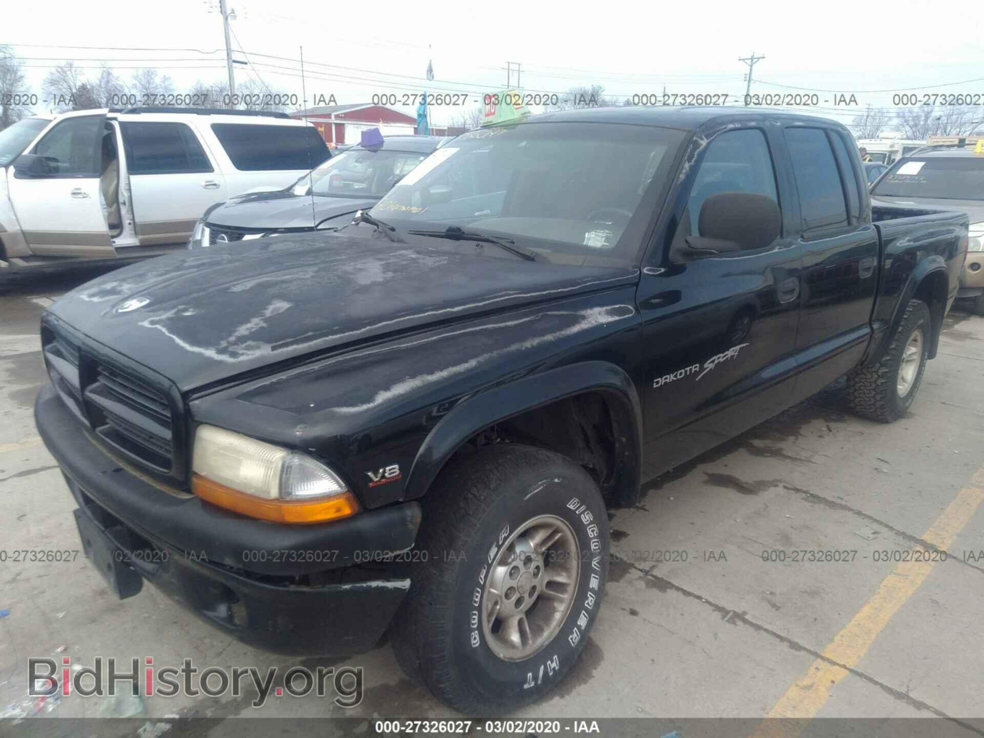 2000 DODGE DAKOTA - VIN: 1B7HG2AZ0YS728375 - Фото 2