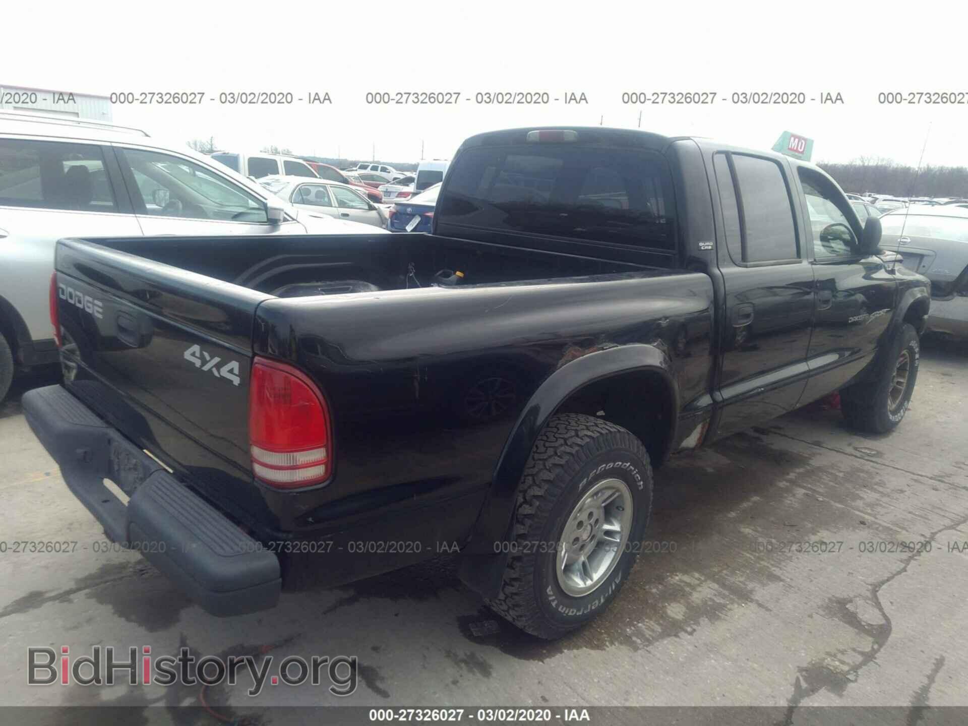 2000 DODGE DAKOTA - VIN: 1B7HG2AZ0YS728375 - Фото 4