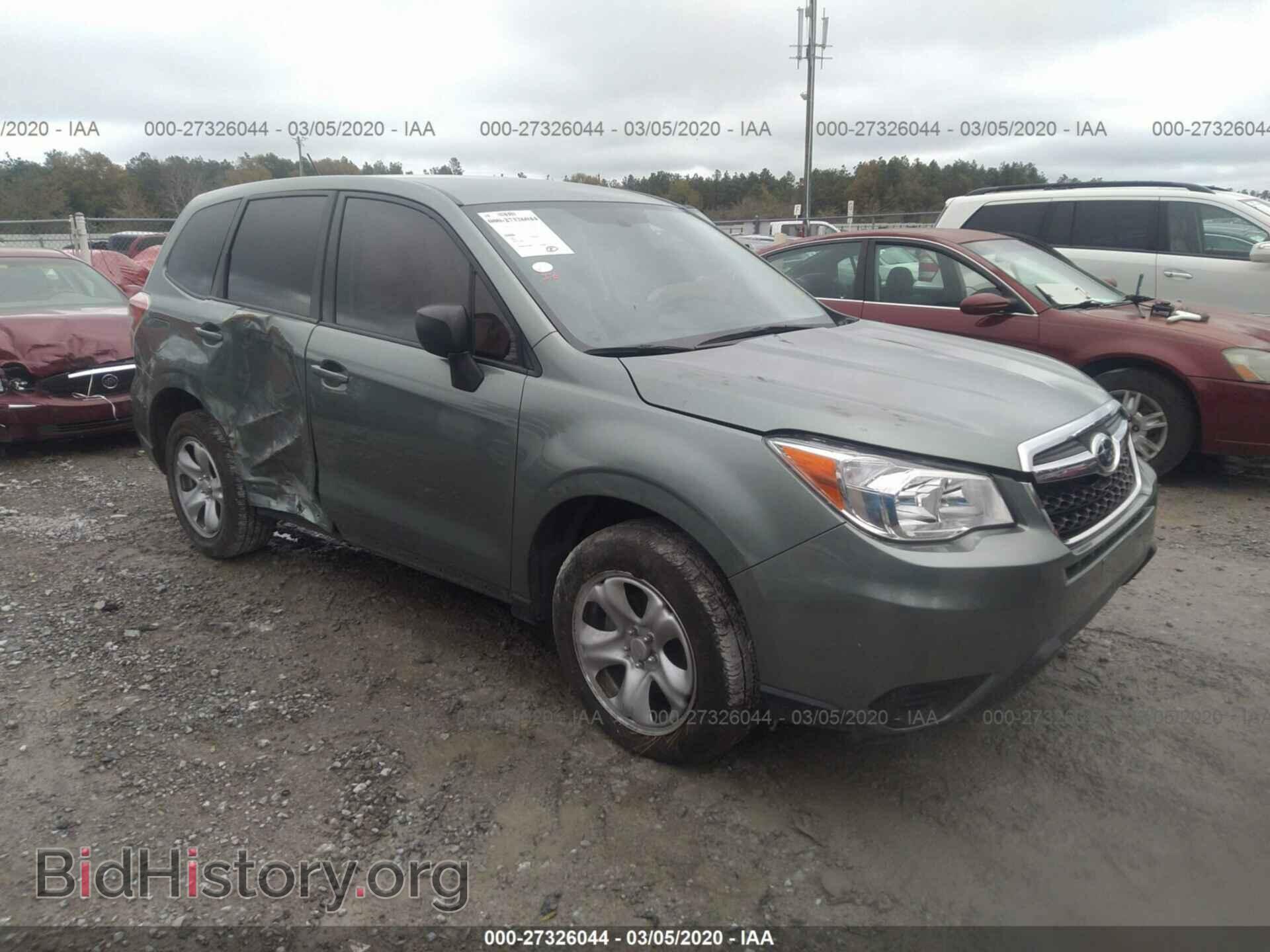 Photo JF2SJAAC0FH452983 - SUBARU FORESTER 2015