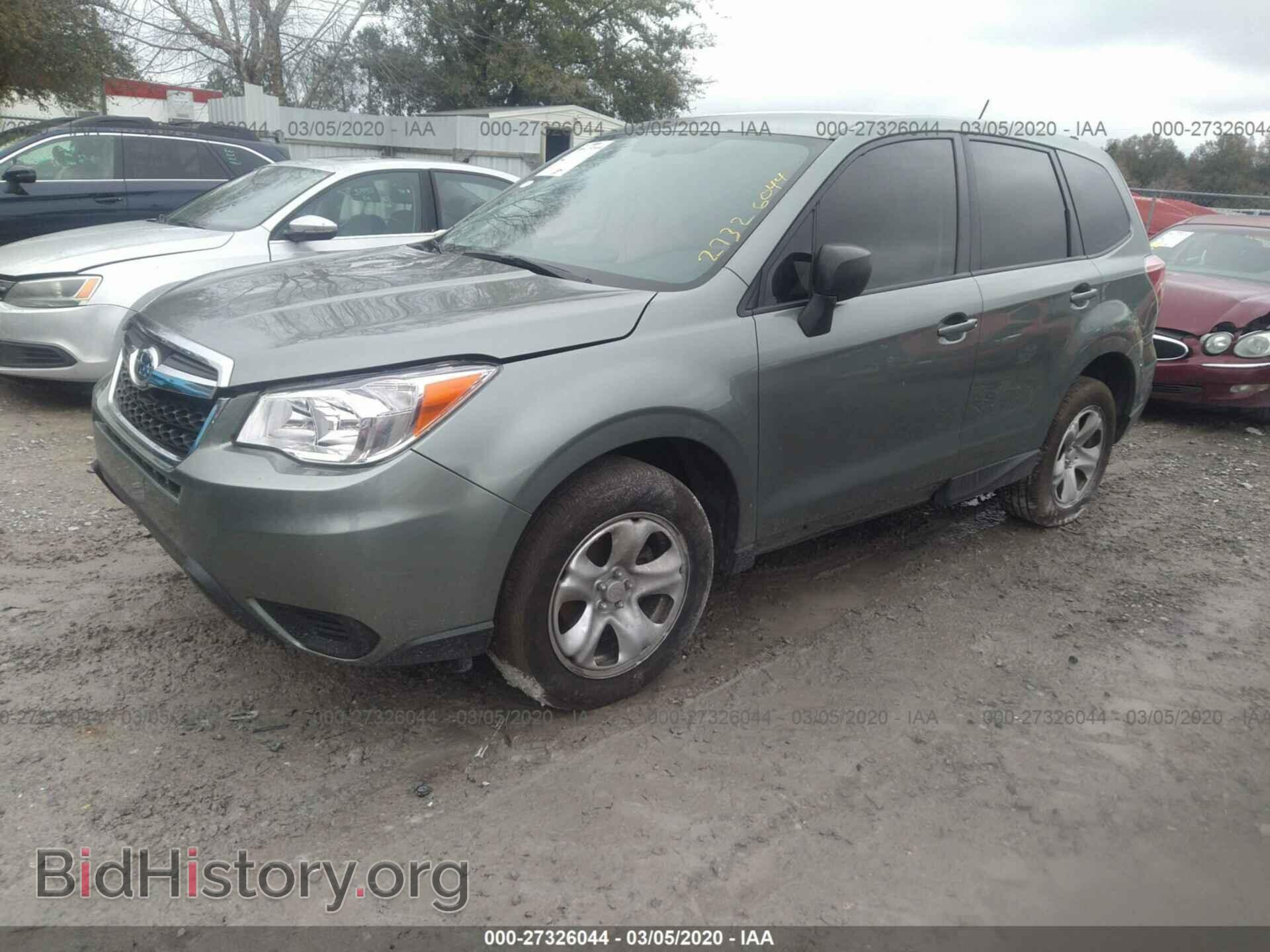 2015 SUBARU FORESTER - VIN: JF2SJAAC0FH452983 - Photo 2
