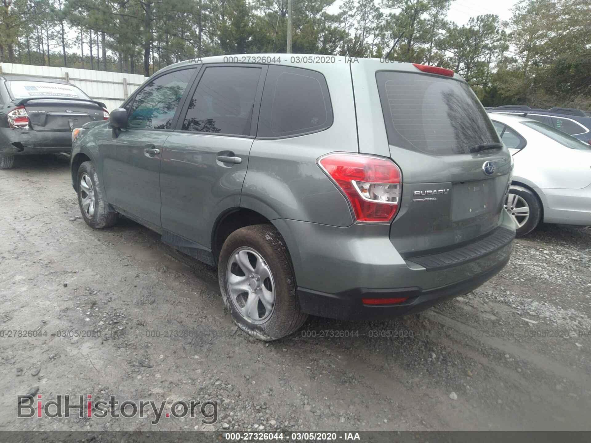 2015 SUBARU FORESTER - VIN: JF2SJAAC0FH452983 - Photo 3