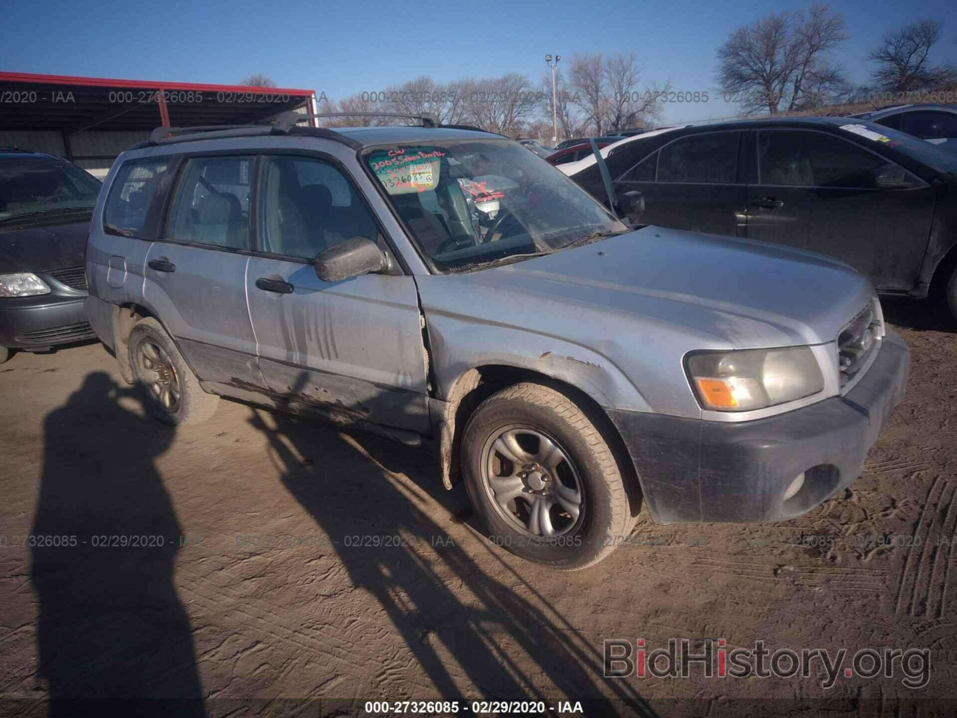 Photo JF1SG63645H712937 - SUBARU FORESTER 2005