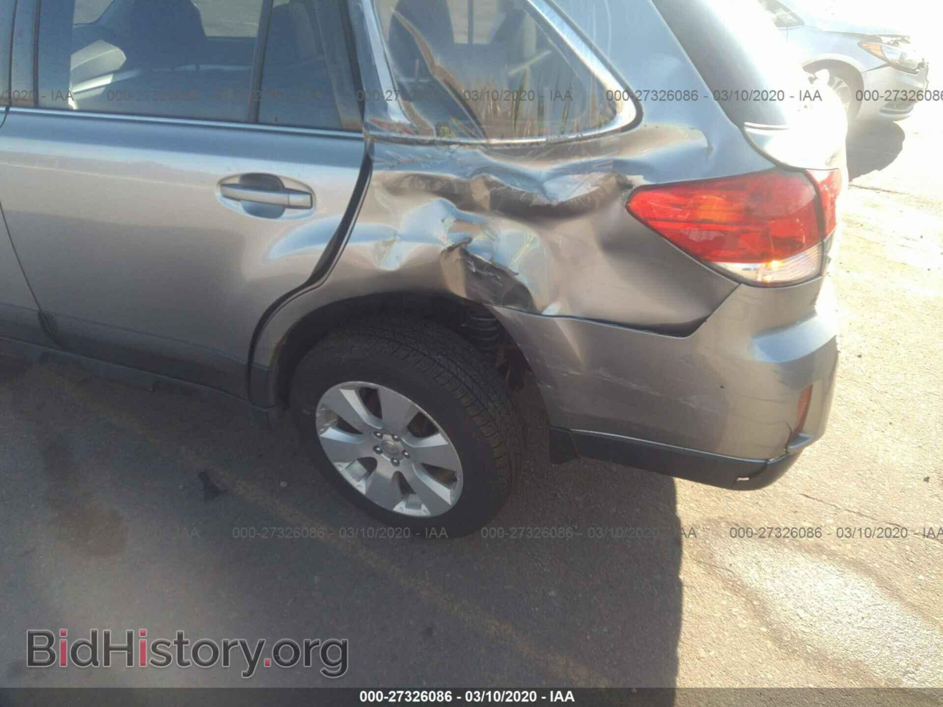 2011 SUBARU OUTBACK - VIN: 4S4BRBHC8B3355214 - Фото 6