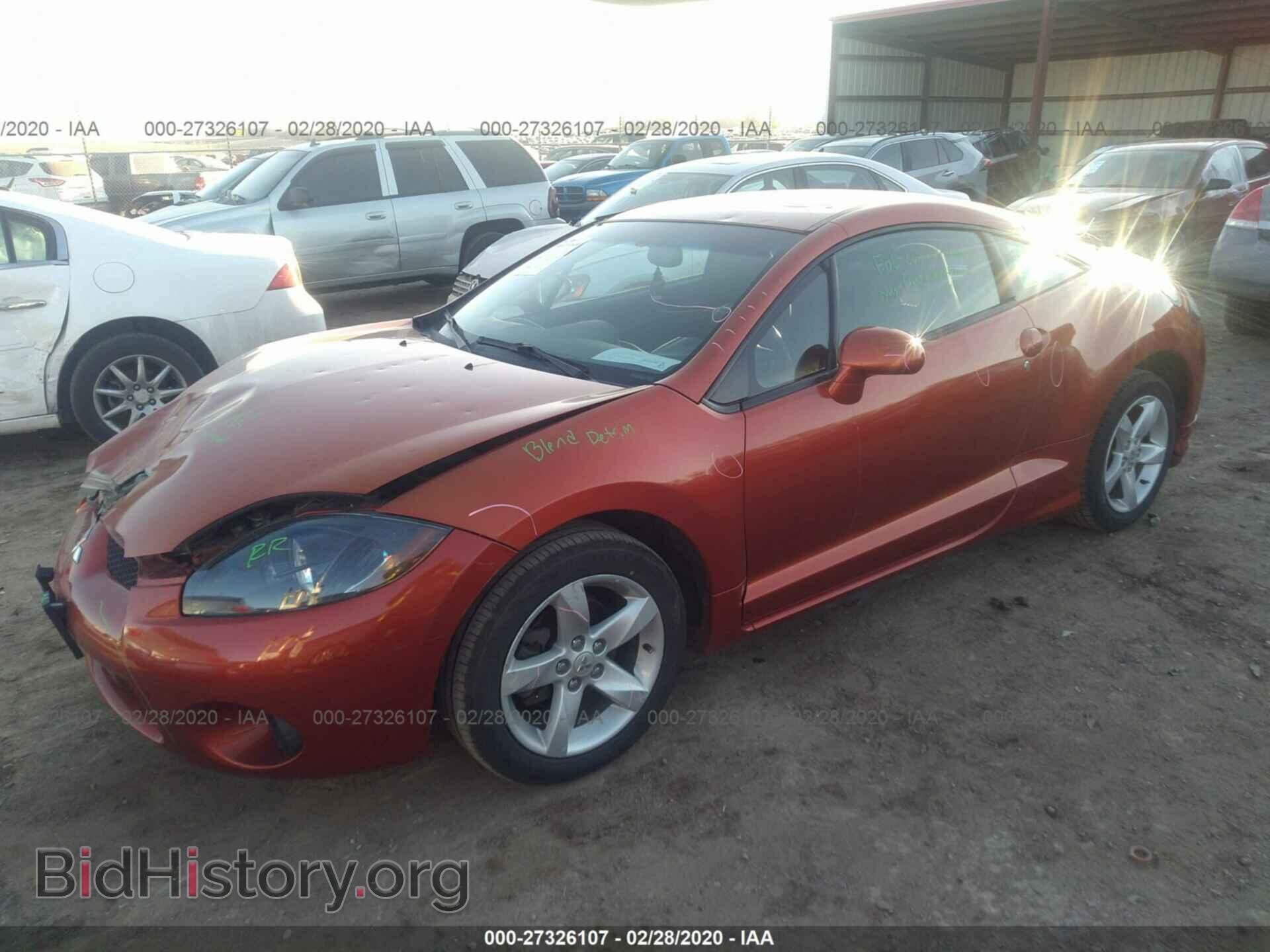 2007 MITSUBISHI ECLIPSE - VIN: 4A3AK24F07E010997 - Photo 2