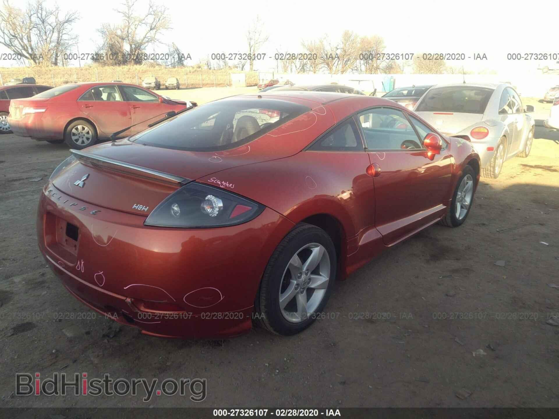 2007 MITSUBISHI ECLIPSE - VIN: 4A3AK24F07E010997 - Photo 4