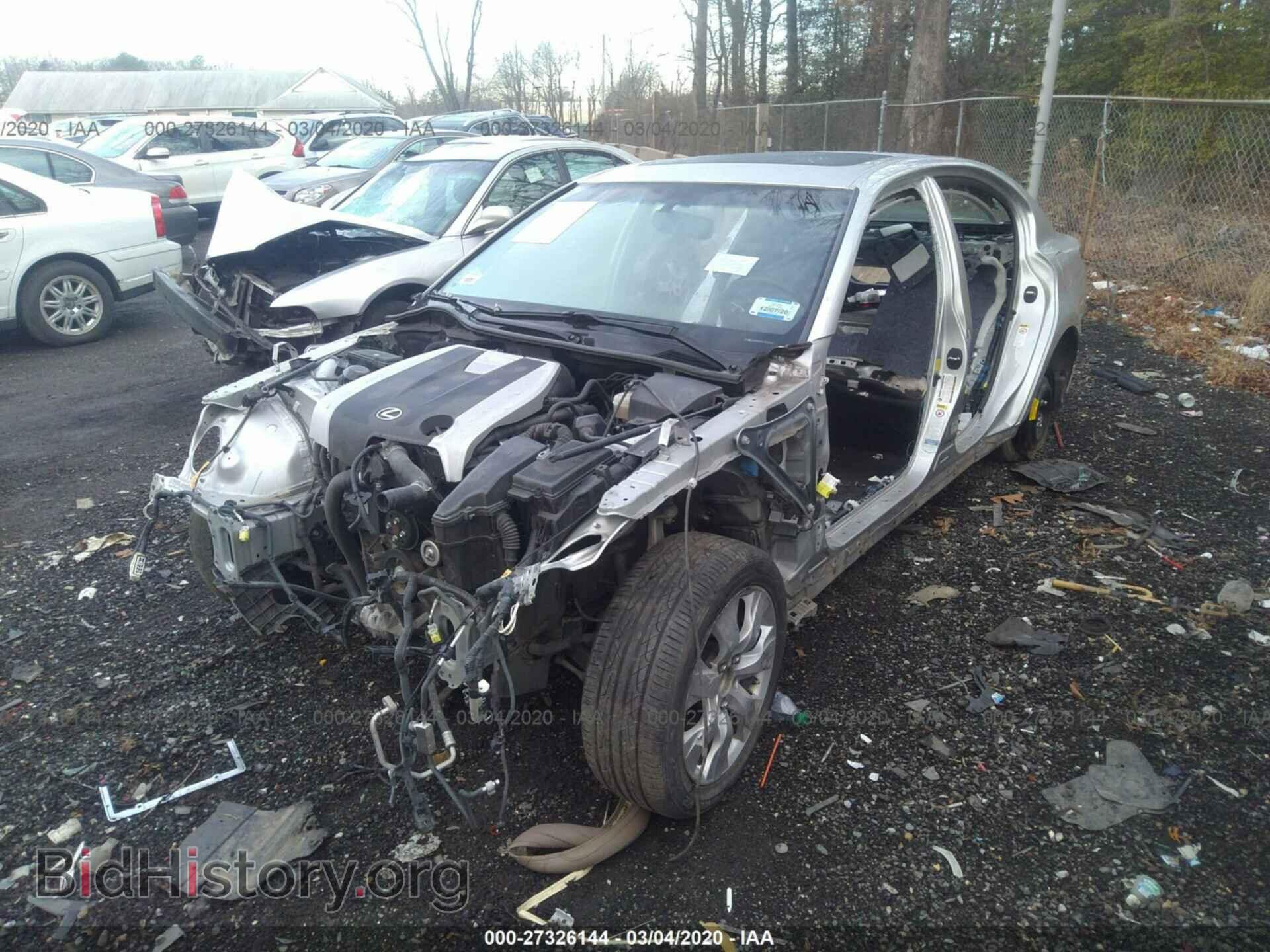 2013 LEXUS GS - VIN: JTHBE1BL4D5001912 - Фото 2