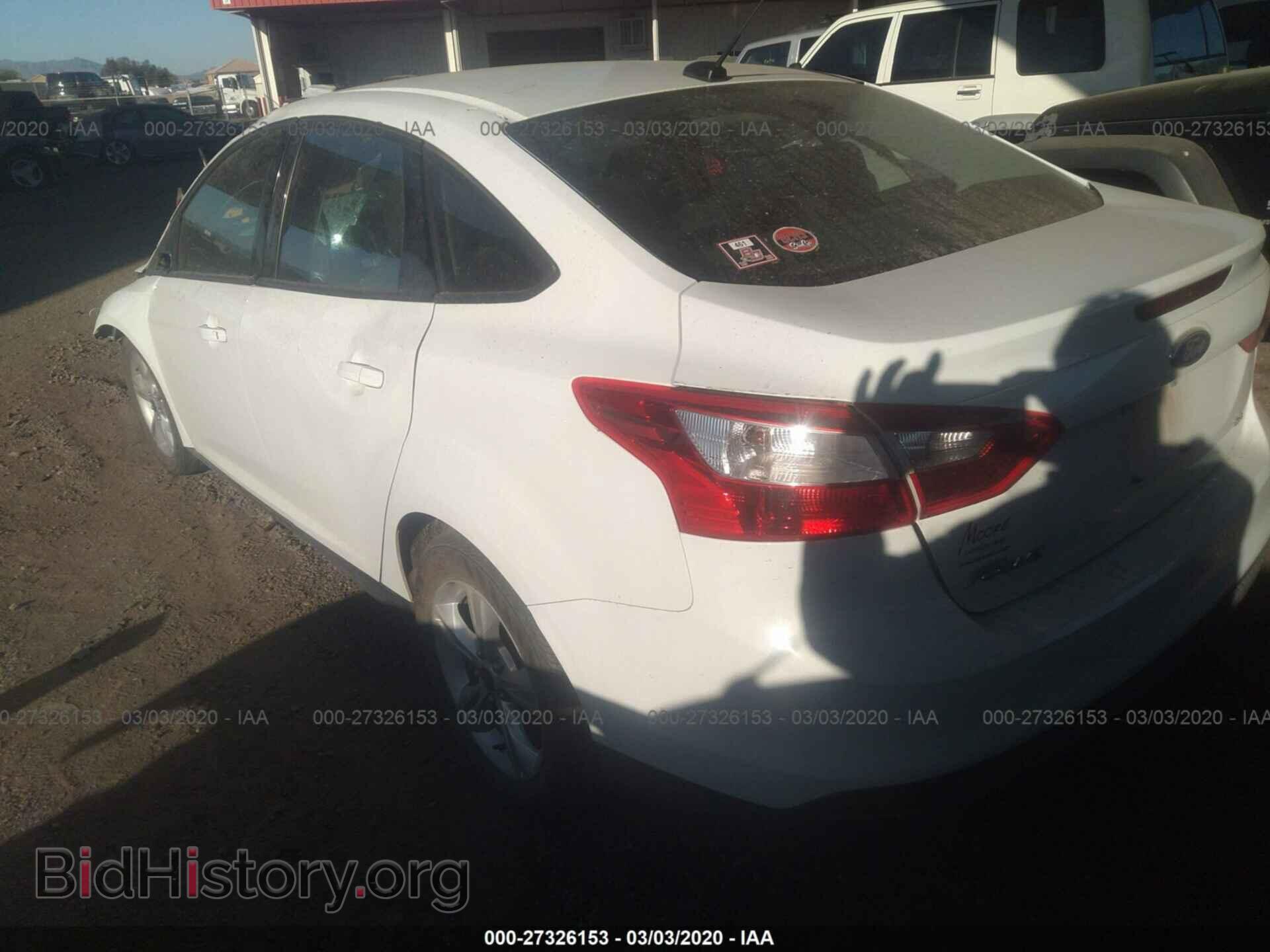 2014 FORD FOCUS - VIN: 1FADP3F28EL327510 - Фото 3