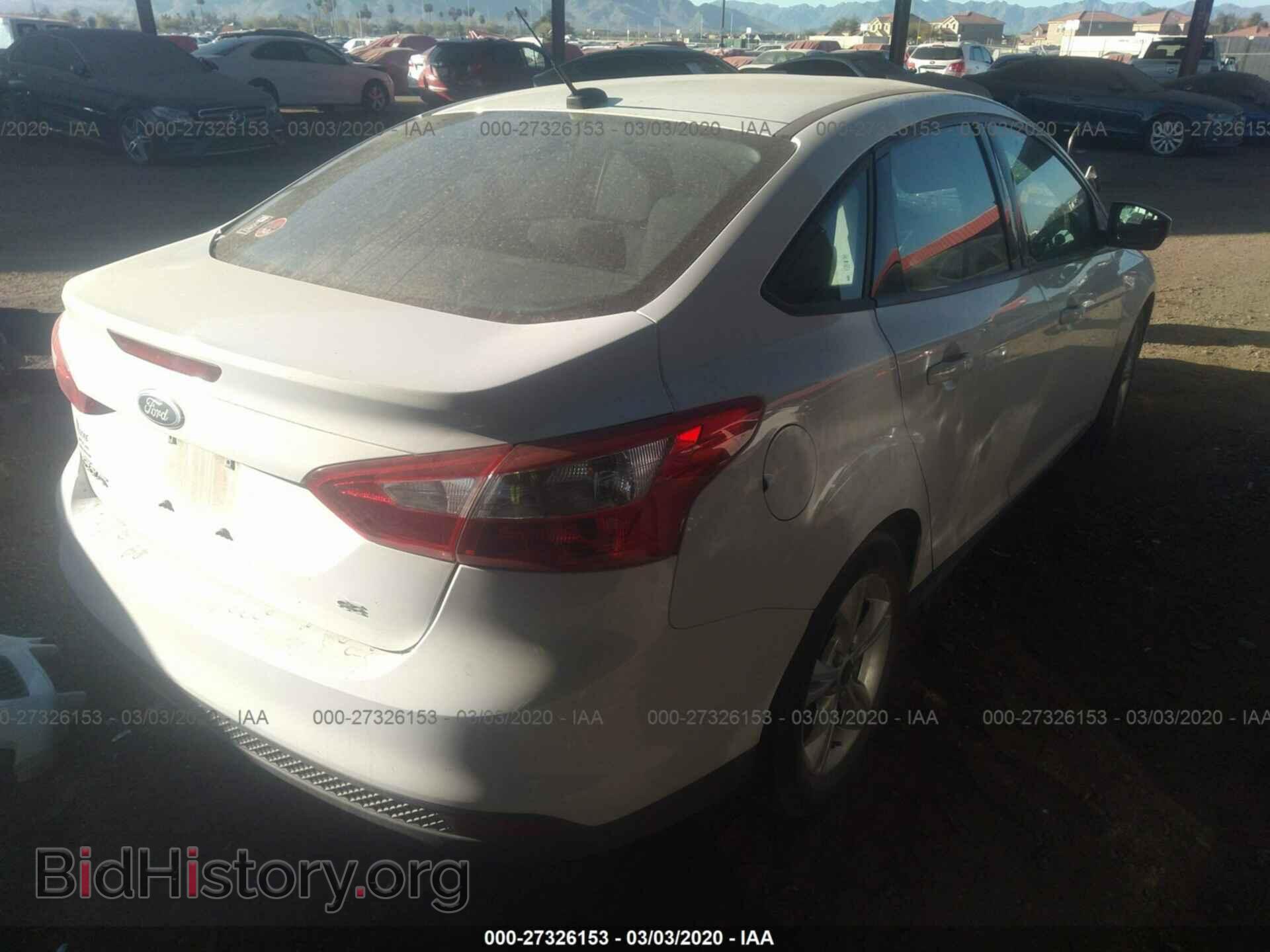 2014 FORD FOCUS - VIN: 1FADP3F28EL327510 - Фото 4