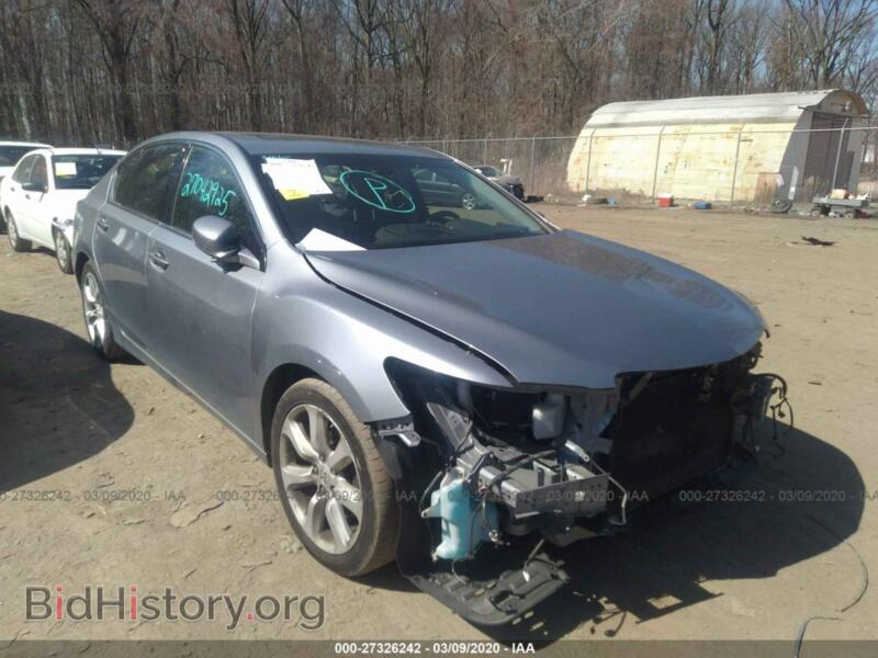 2014 Acura RLX (VIN JH4KC1F3XEC002382) — фото 1 из 11, IAAI, повреждение: трансмиссия