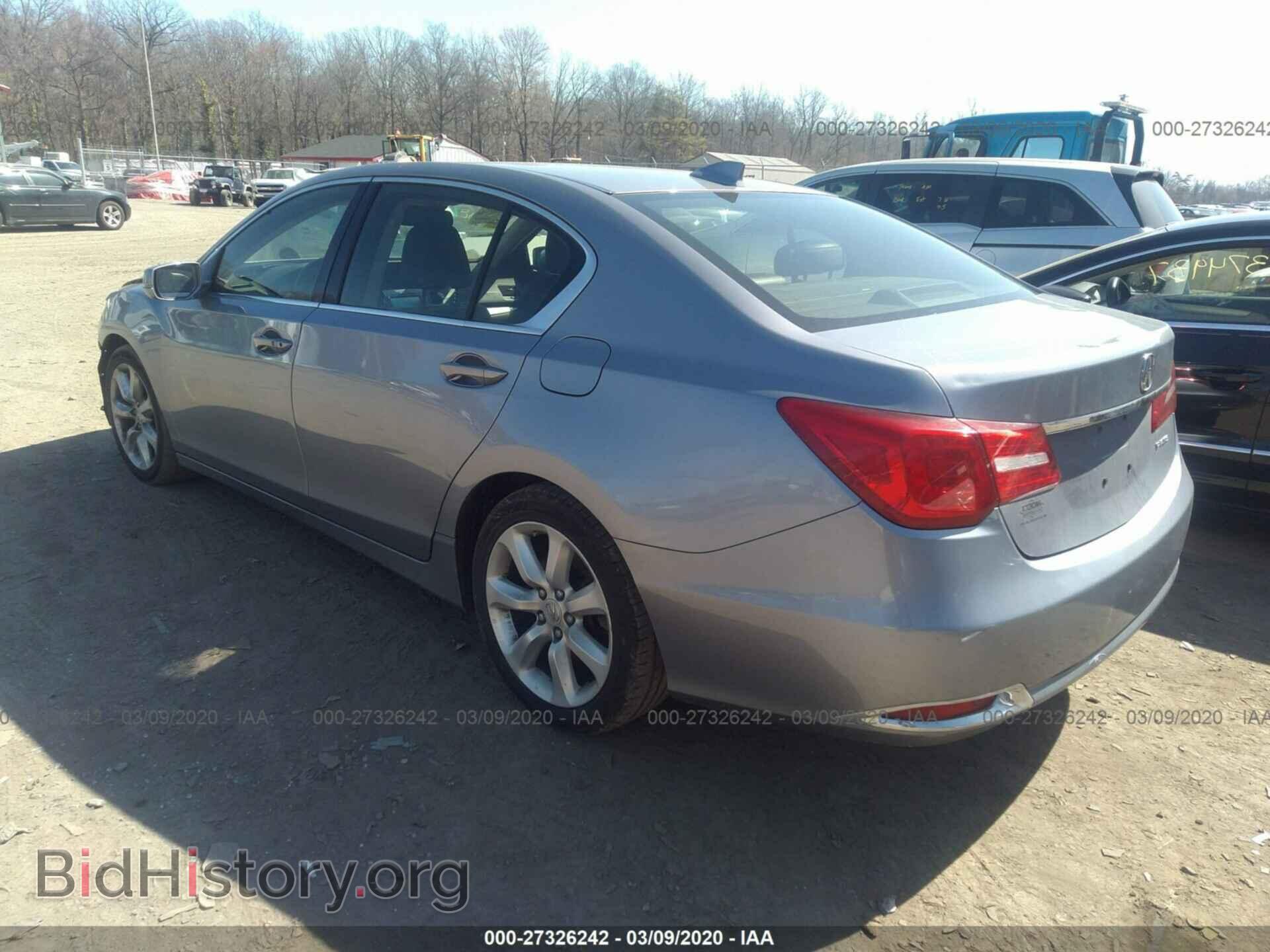 2014 ACURA RLX - VIN: JH4KC1F3XEC002382 - Фото 3