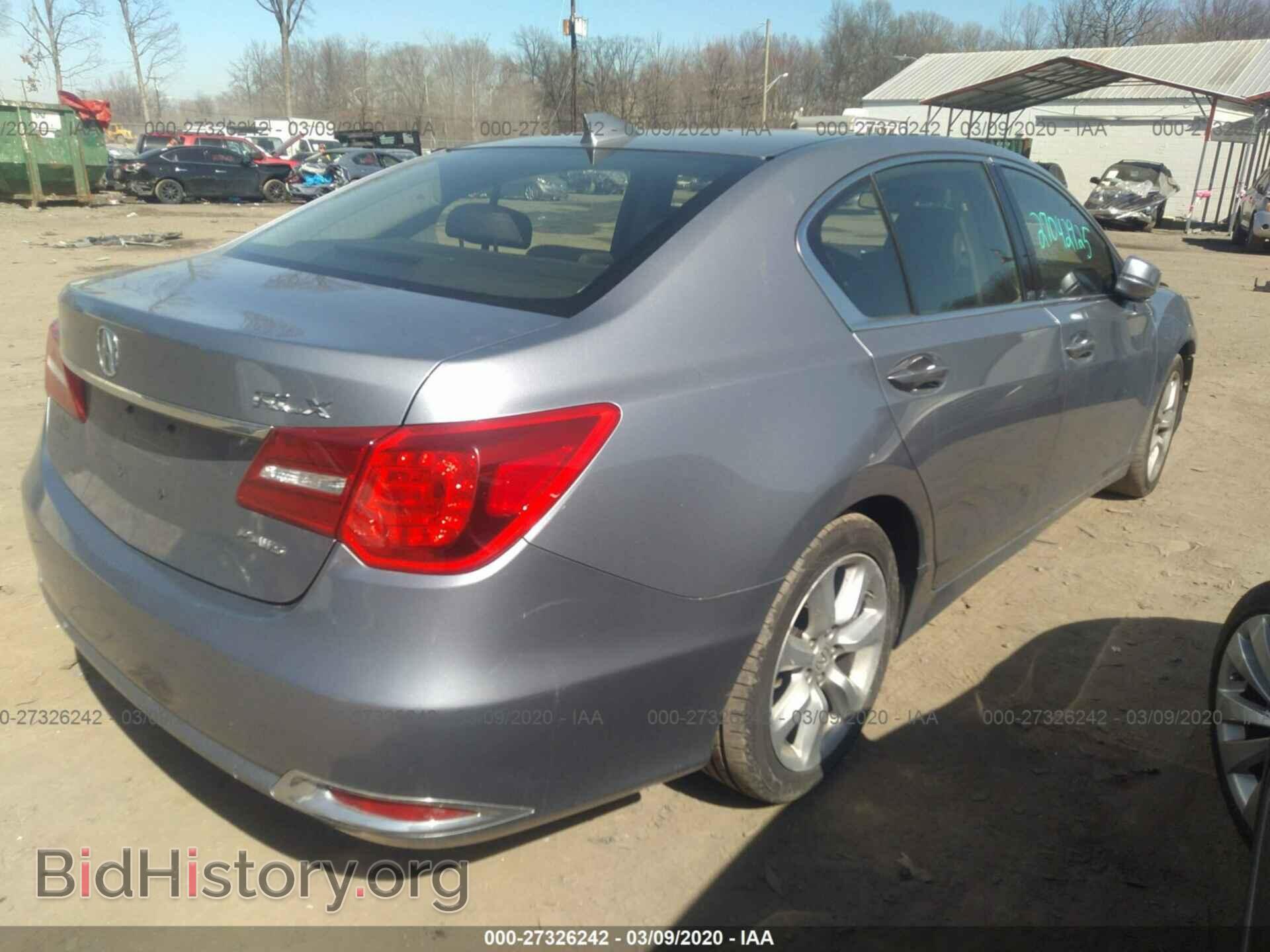 2014 ACURA RLX - VIN: JH4KC1F3XEC002382 - Фото 4