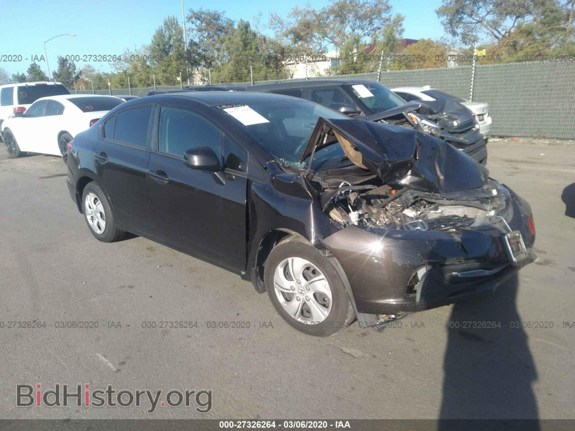 Фотография 2HGFB2F58DH569328 - HONDA CIVIC 2013