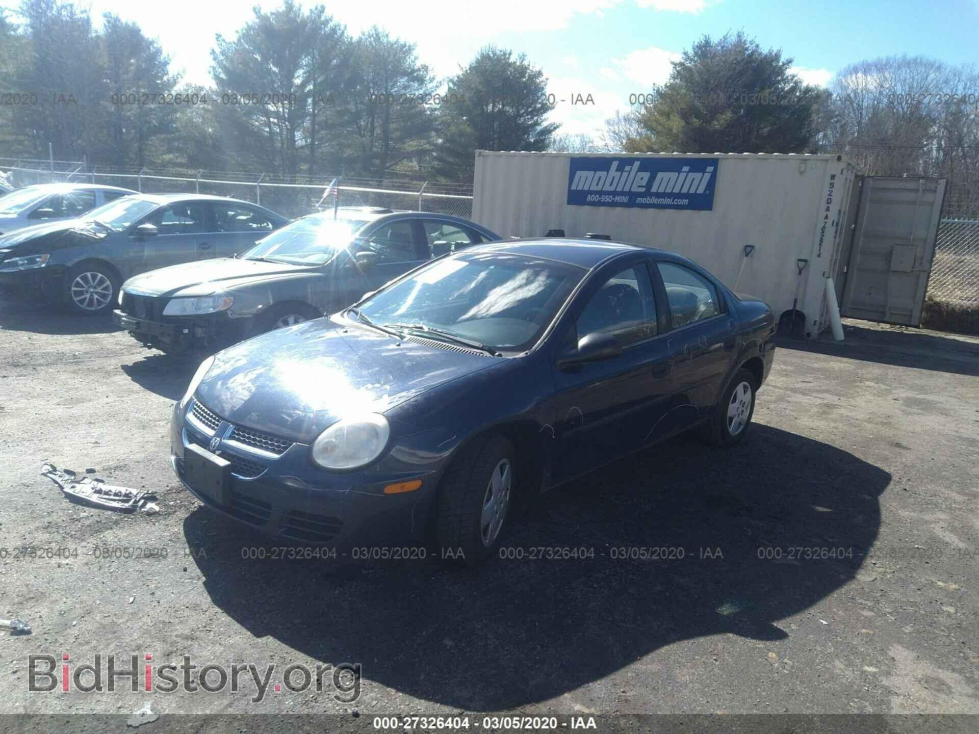 2005 DODGE NEON - VIN: 1B3ES26C15D109663 - Фото 2