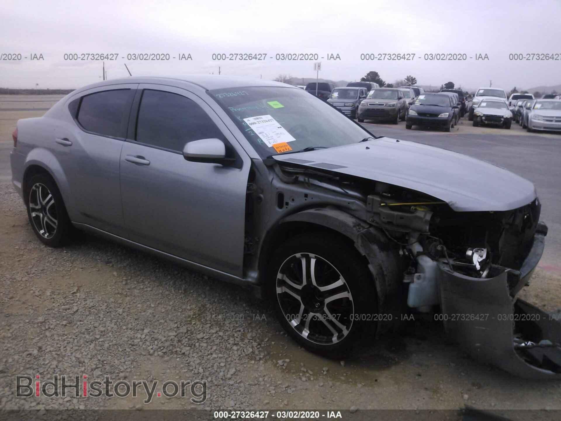 Photo 1C3CDZCG5DN586349 - DODGE AVENGER 2013