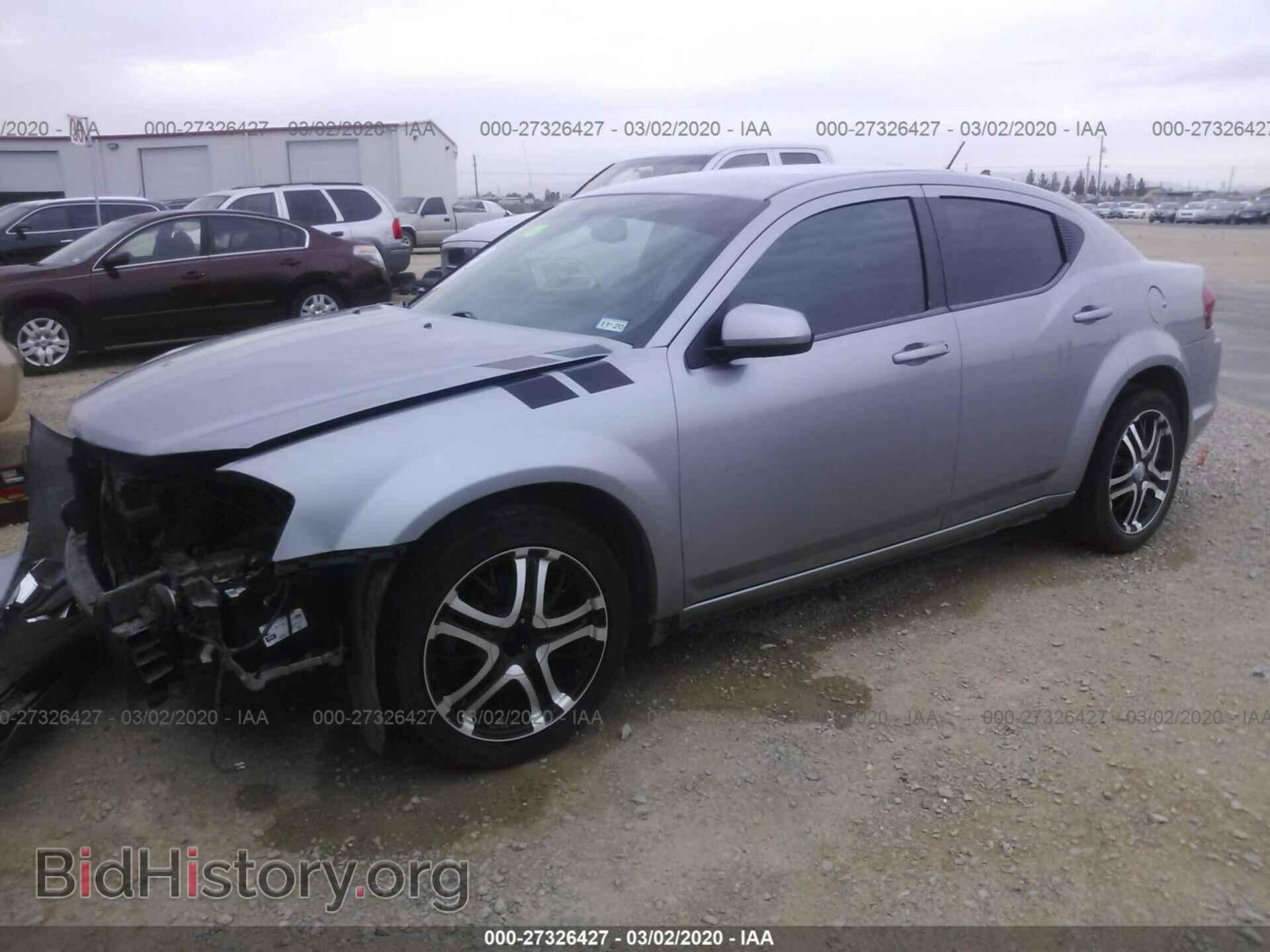 2013 DODGE AVENGER - VIN: 1C3CDZCG5DN586349 - Photo 2