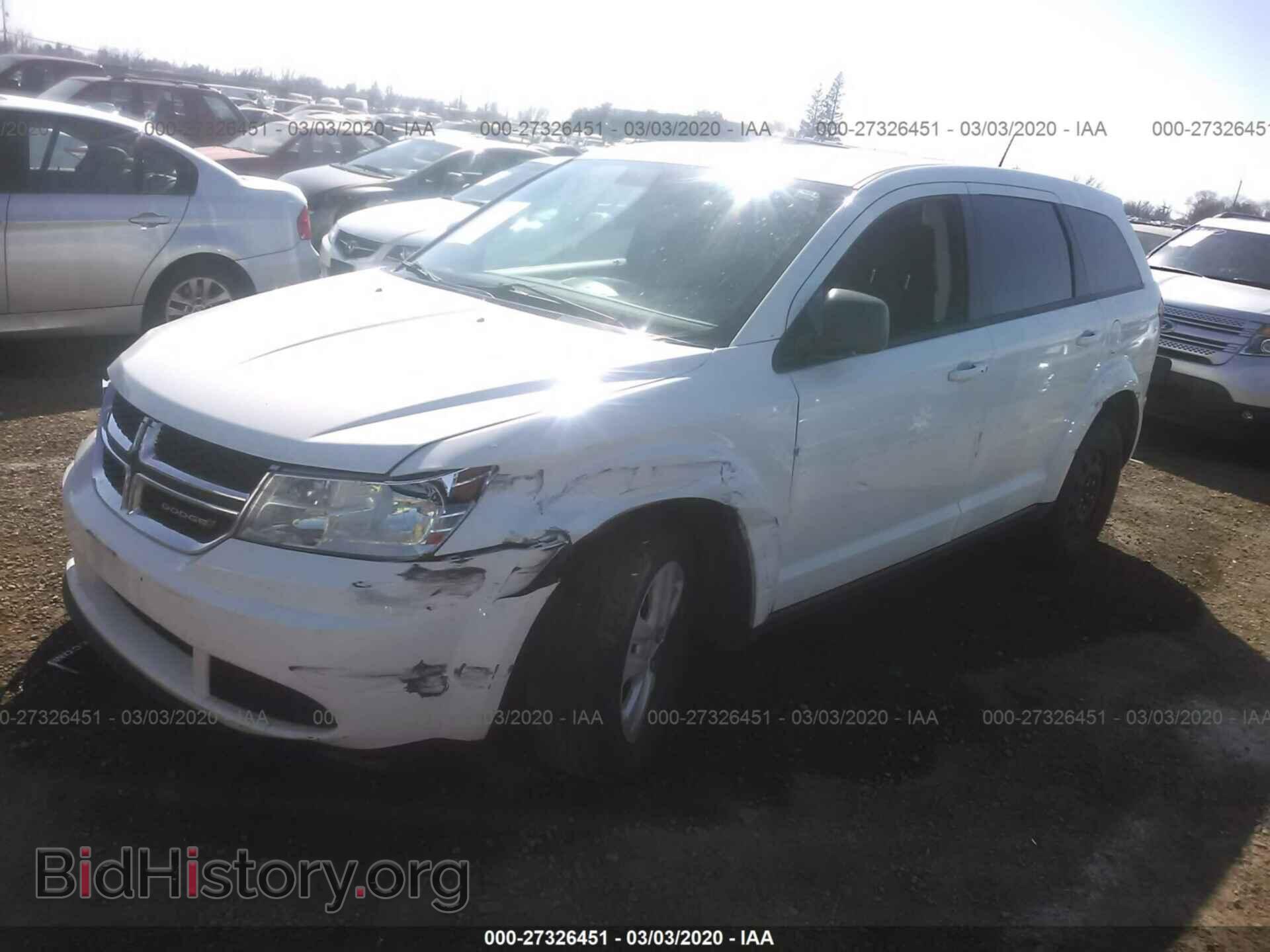 2015 DODGE JOURNEY - VIN: 3C4PDCAB5FT552531 - Фото 2