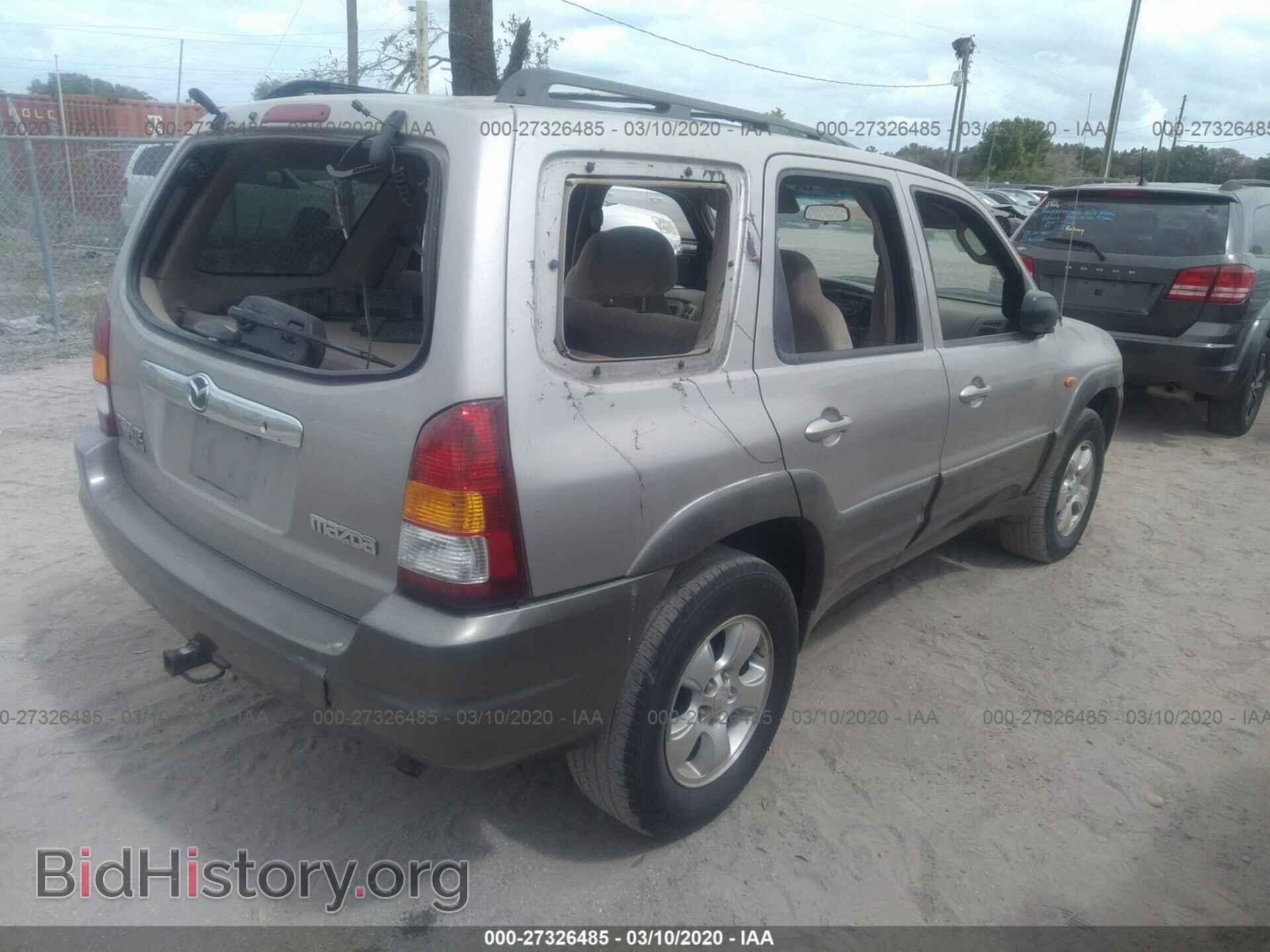 2001 MAZDA TRIBUTE - VIN: 4F2CU09181KM36646 - Фото 4
