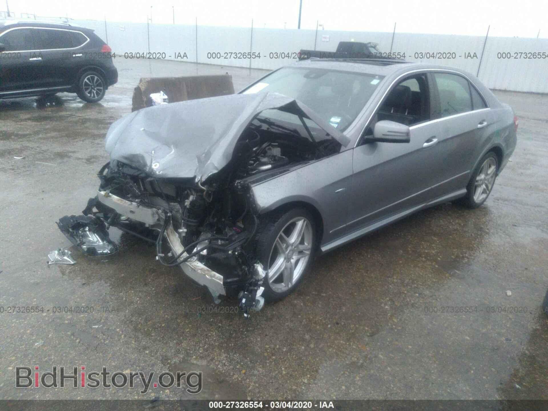 2012 MERCEDES-BENZ E - VIN: WDDHF5KB0CA643336 - Фото 2