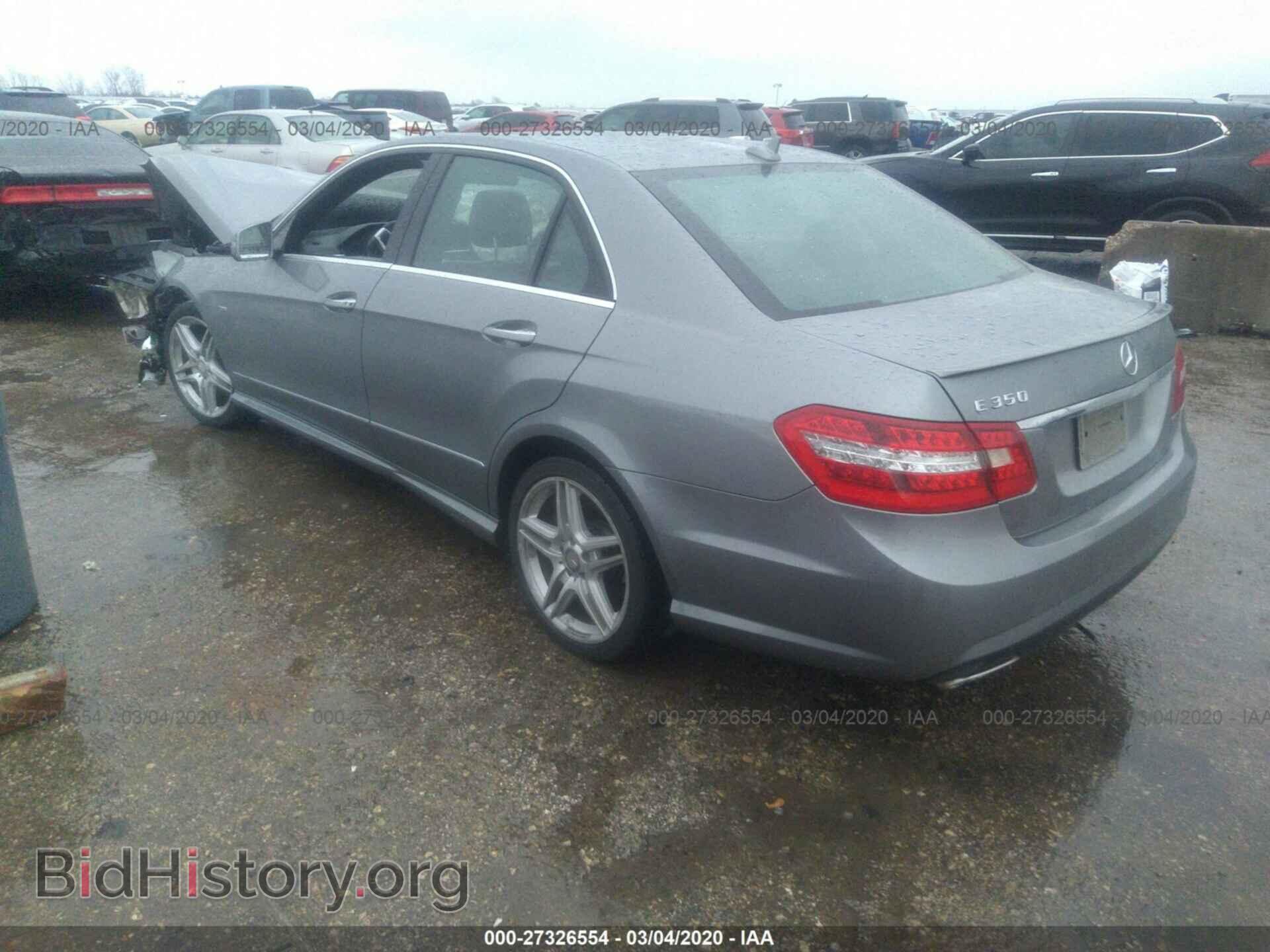 2012 MERCEDES-BENZ E - VIN: WDDHF5KB0CA643336 - Фото 3