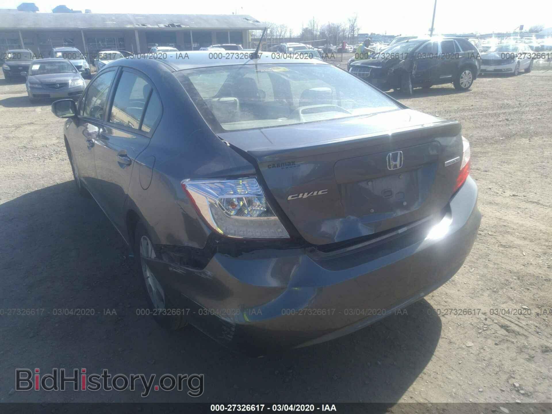 2012 HONDA CIVIC - VIN: JHMFB4F24CS007061 - Фото 6