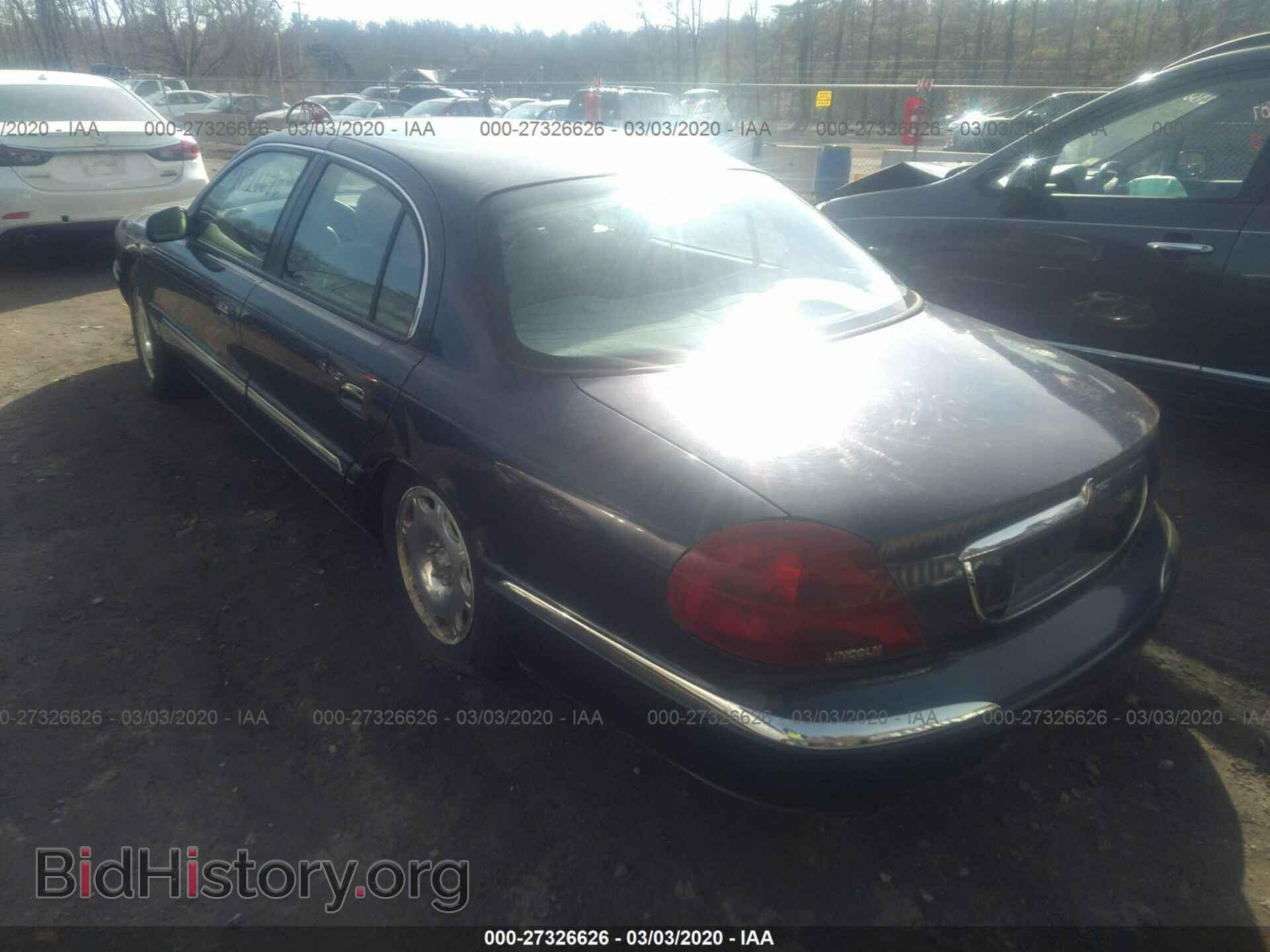 2001 LINCOLN CONTINENTAL - VIN: 1LNHM97V21Y667048 - Фото 3