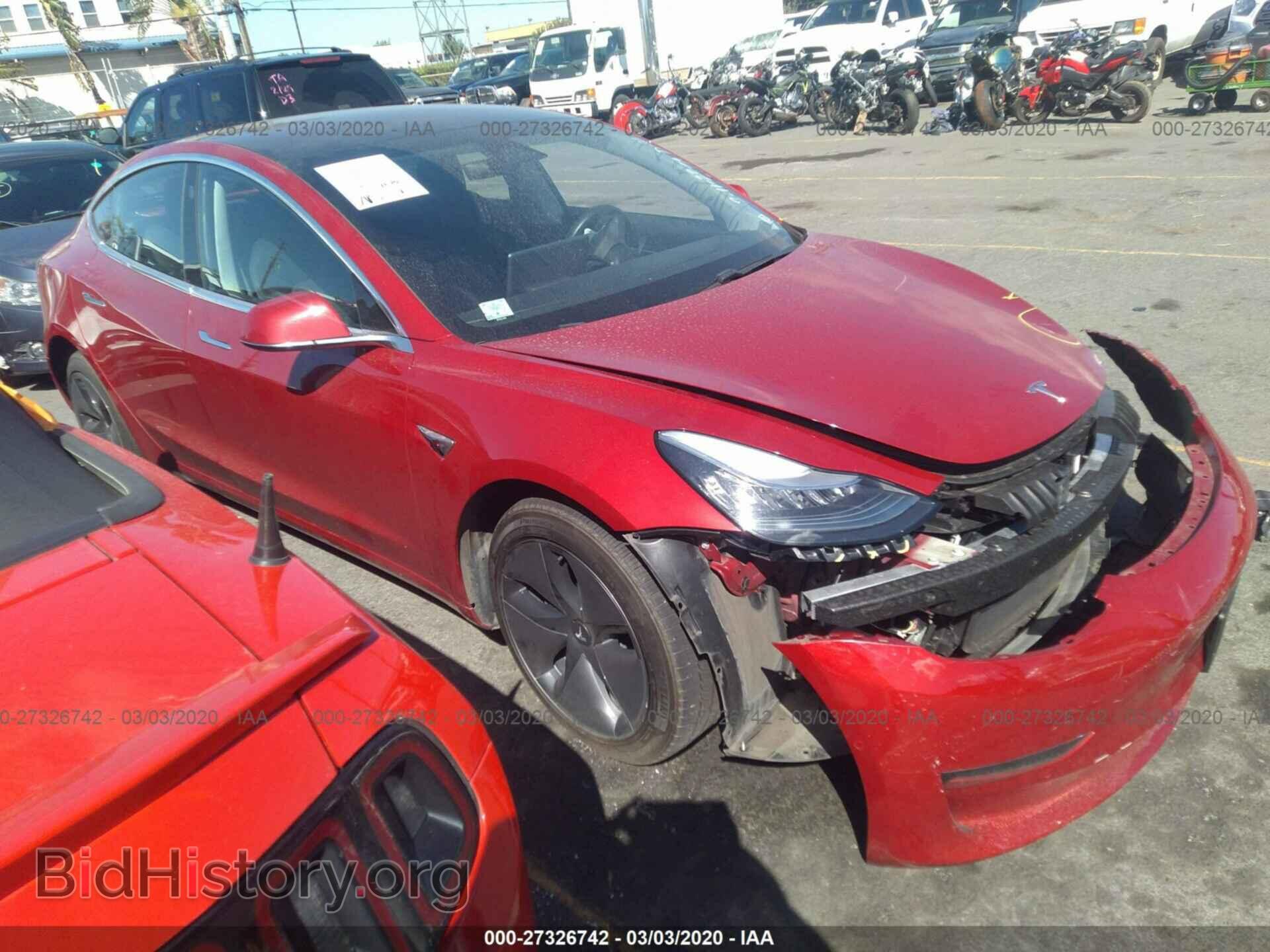 Photo 5YJ3E1EA9JF153775 - TESLA MODEL 3 2018