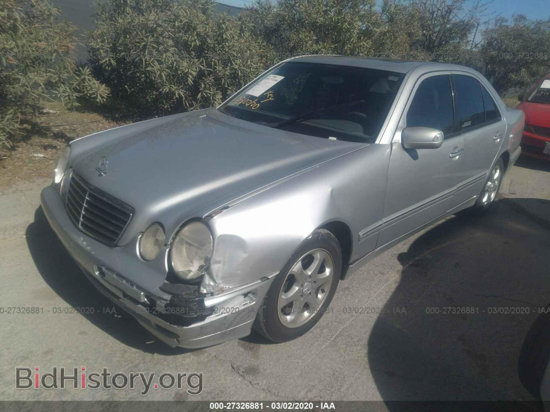 2002 MERCEDES-BENZ E - VIN: WDBJF65J82B438763 - Фото 2