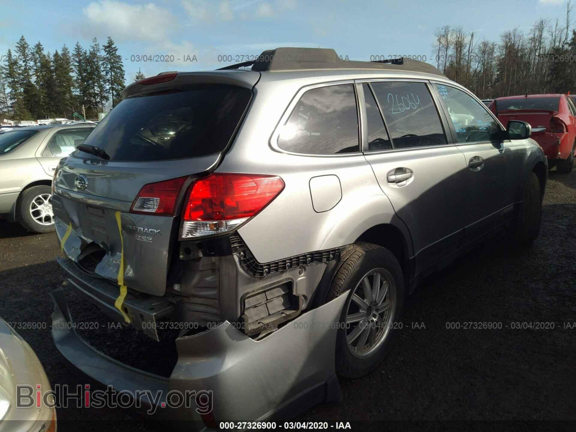 2010 SUBARU OUTBACK - VIN: 4S4BRBBC8A3381853 - Фото 4