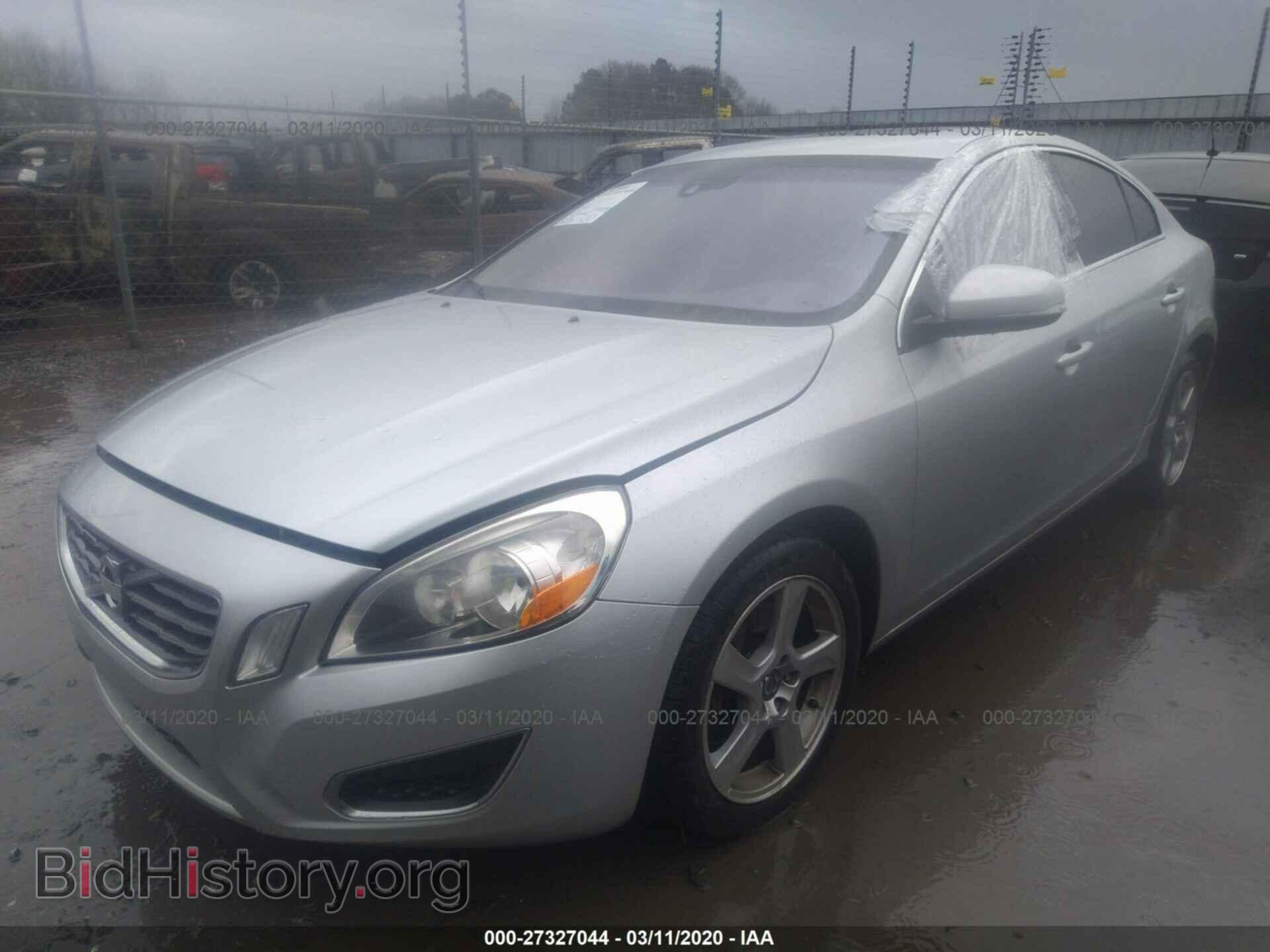 2012 VOLVO S60 - VIN: YV1622FS5C2026363 - Фото 2
