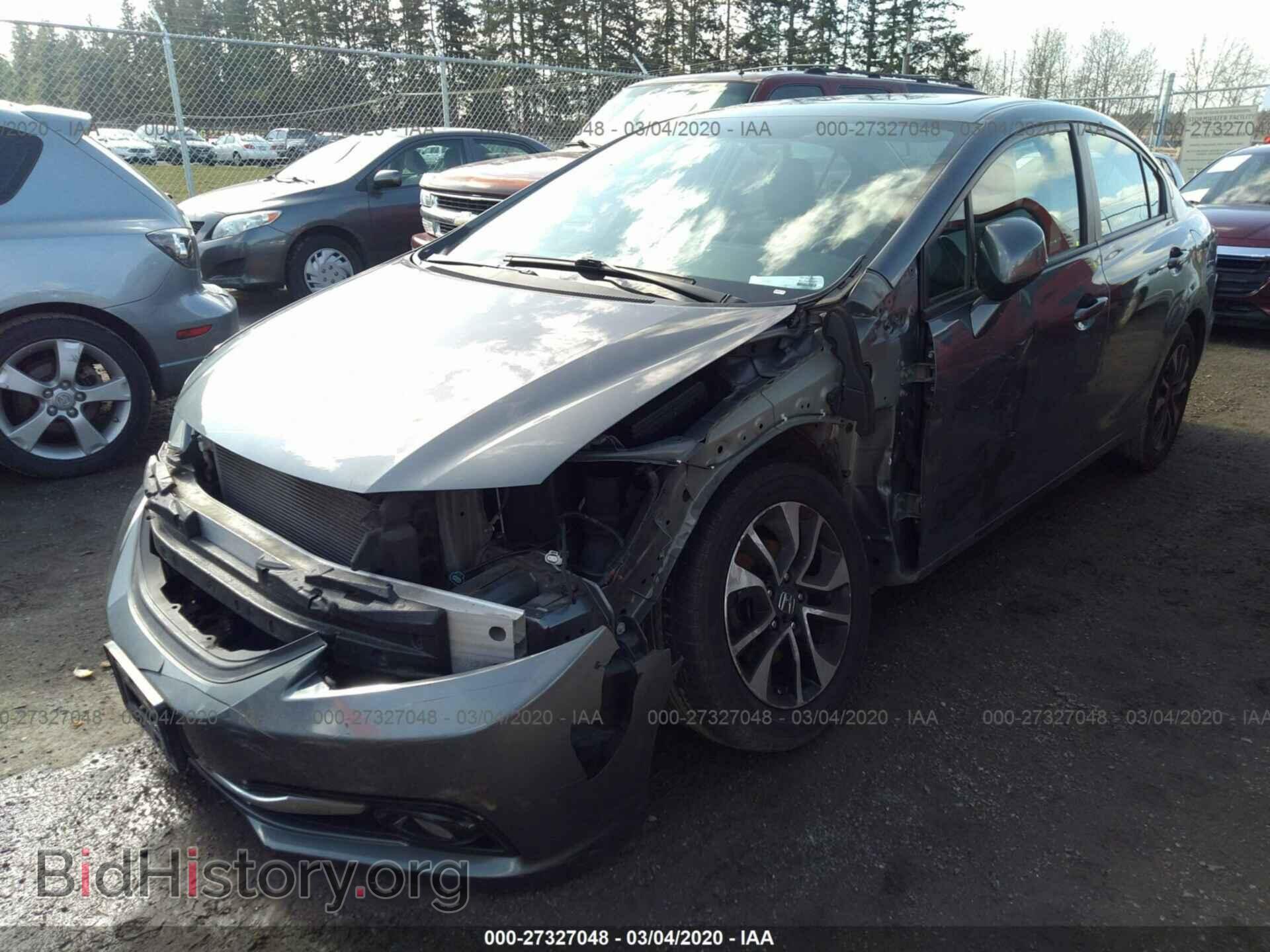 2013 HONDA CIVIC - VIN: 19XFB2F93DE249699 - Фото 2