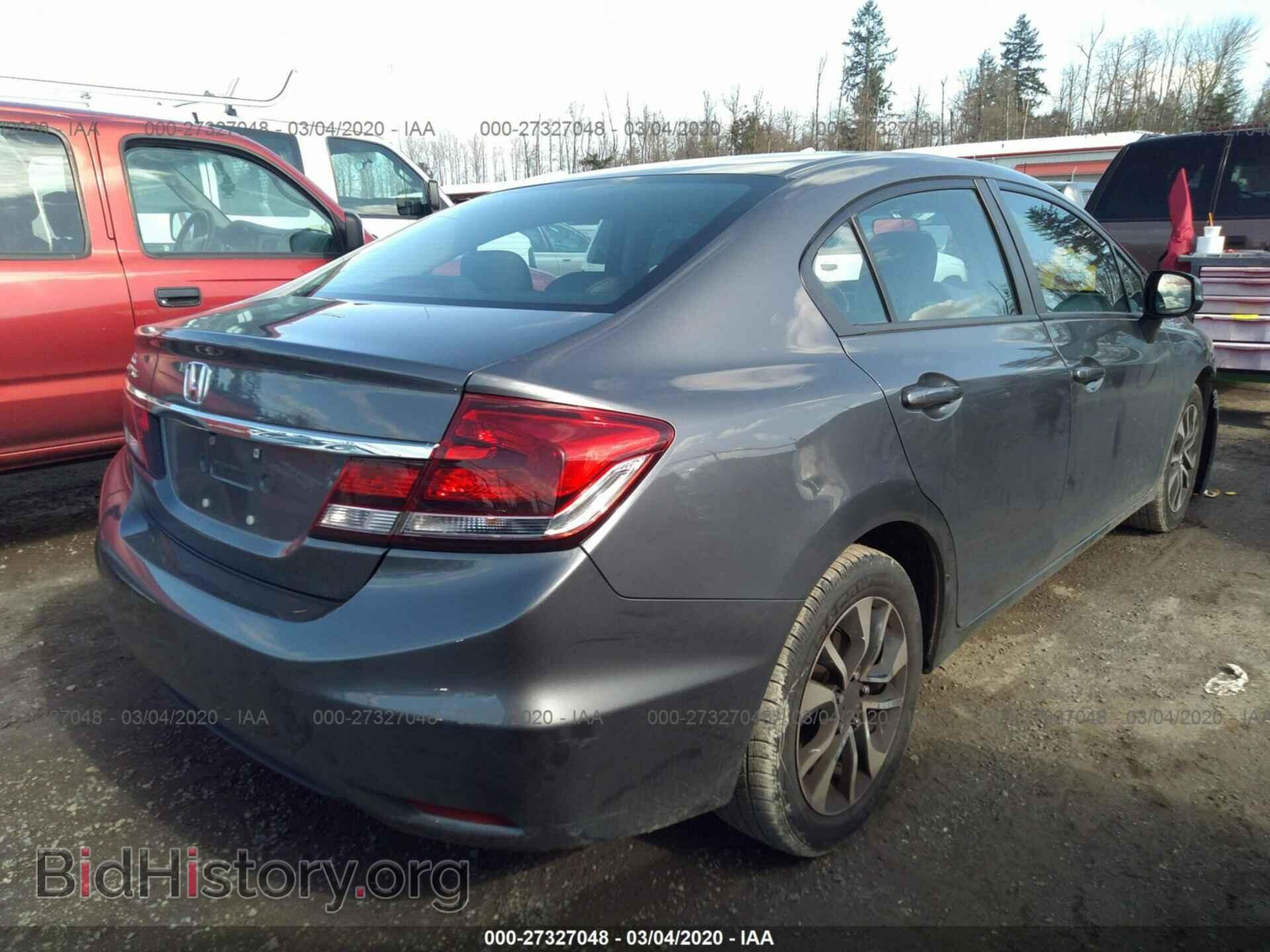 2013 HONDA CIVIC - VIN: 19XFB2F93DE249699 - Фото 4