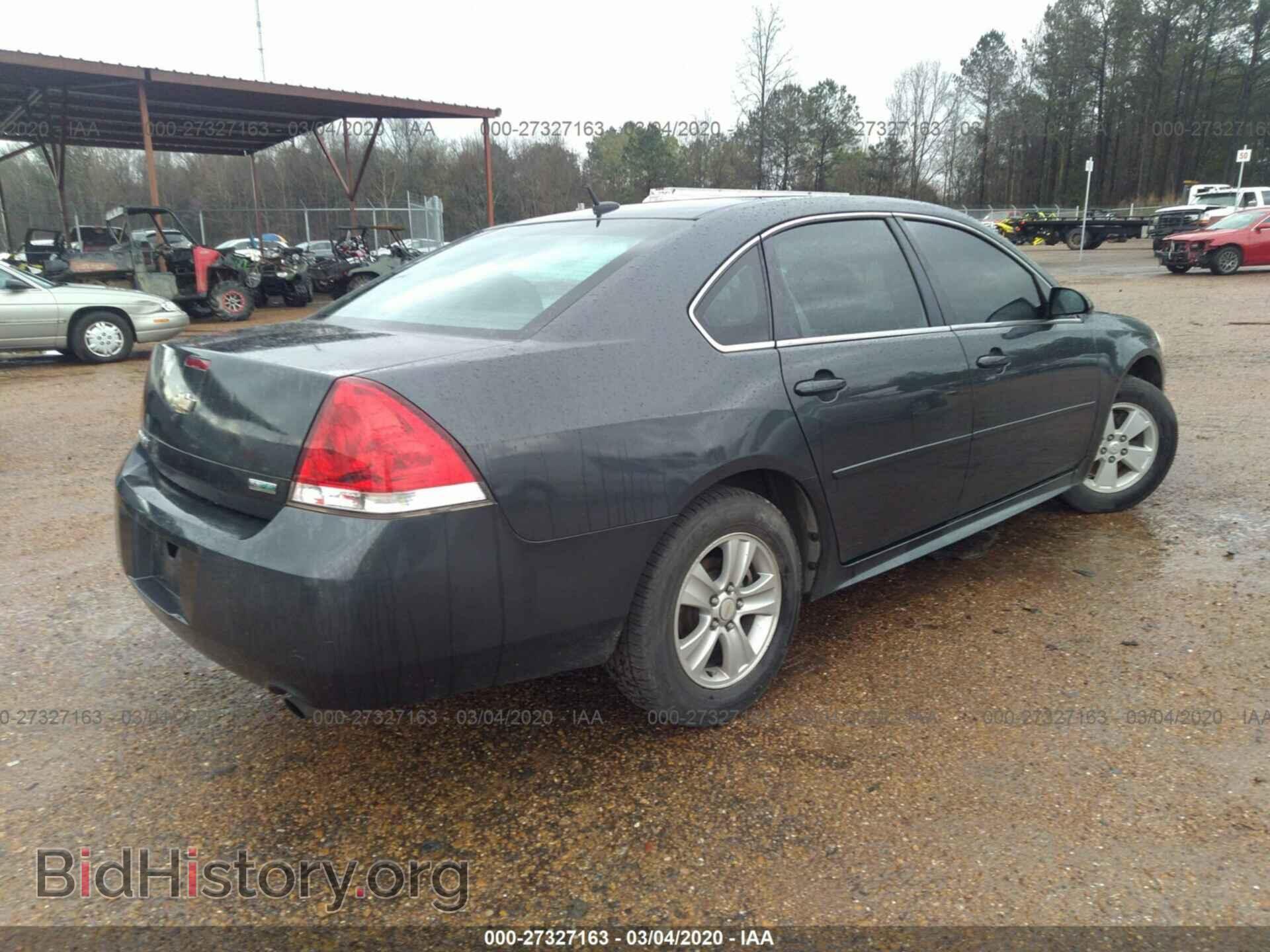 2013 CHEVROLET IMPALA - VIN: 2G1WF5E30D1125088 - Фото 4