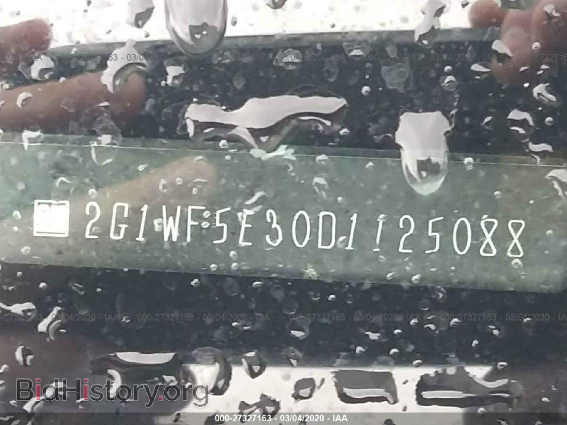 2013 CHEVROLET IMPALA - VIN: 2G1WF5E30D1125088 - Фото 9